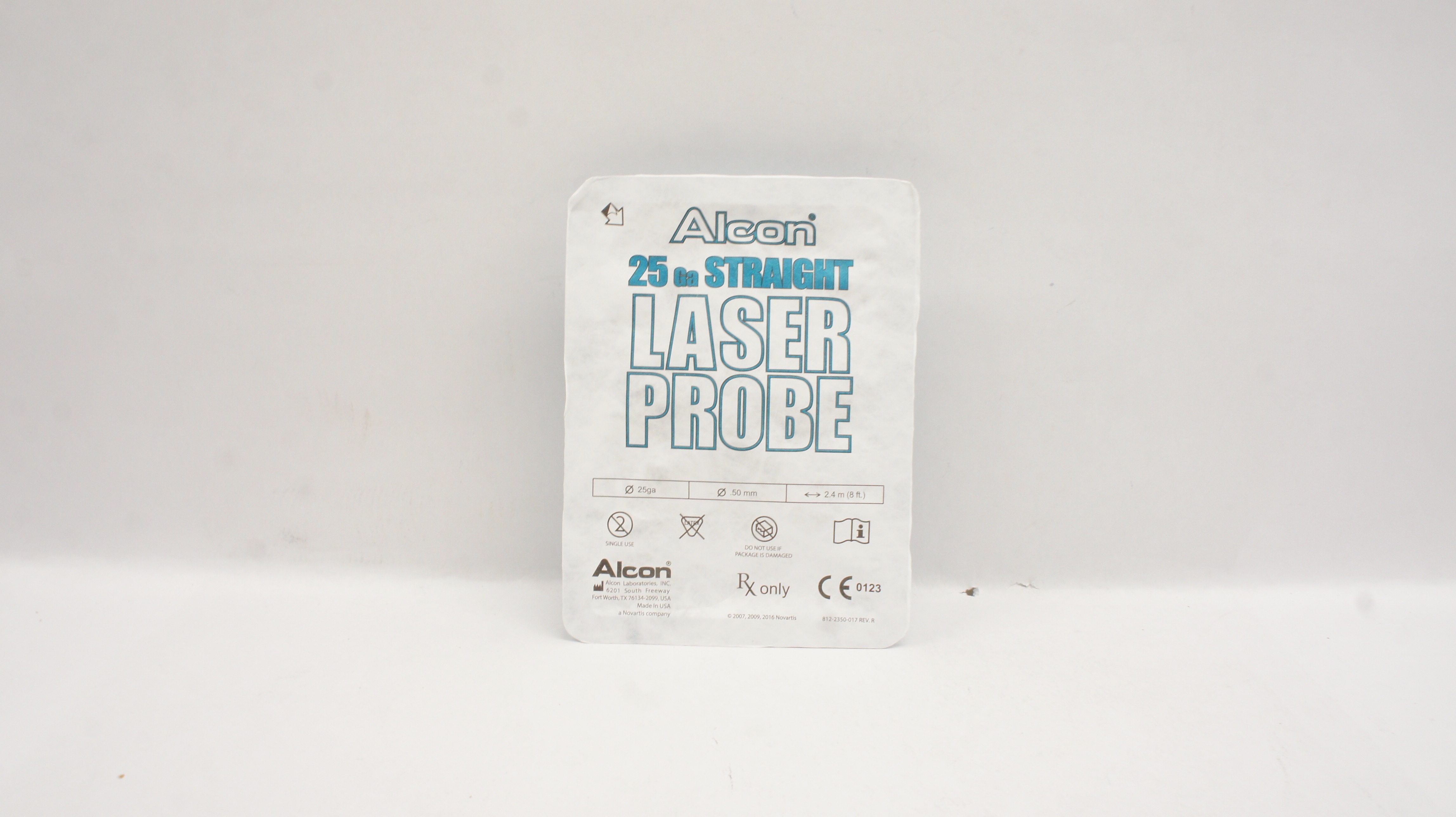 Alcon 8065750978 Novartis Laser Probe Straight 25Ga x 50mm x 8ft