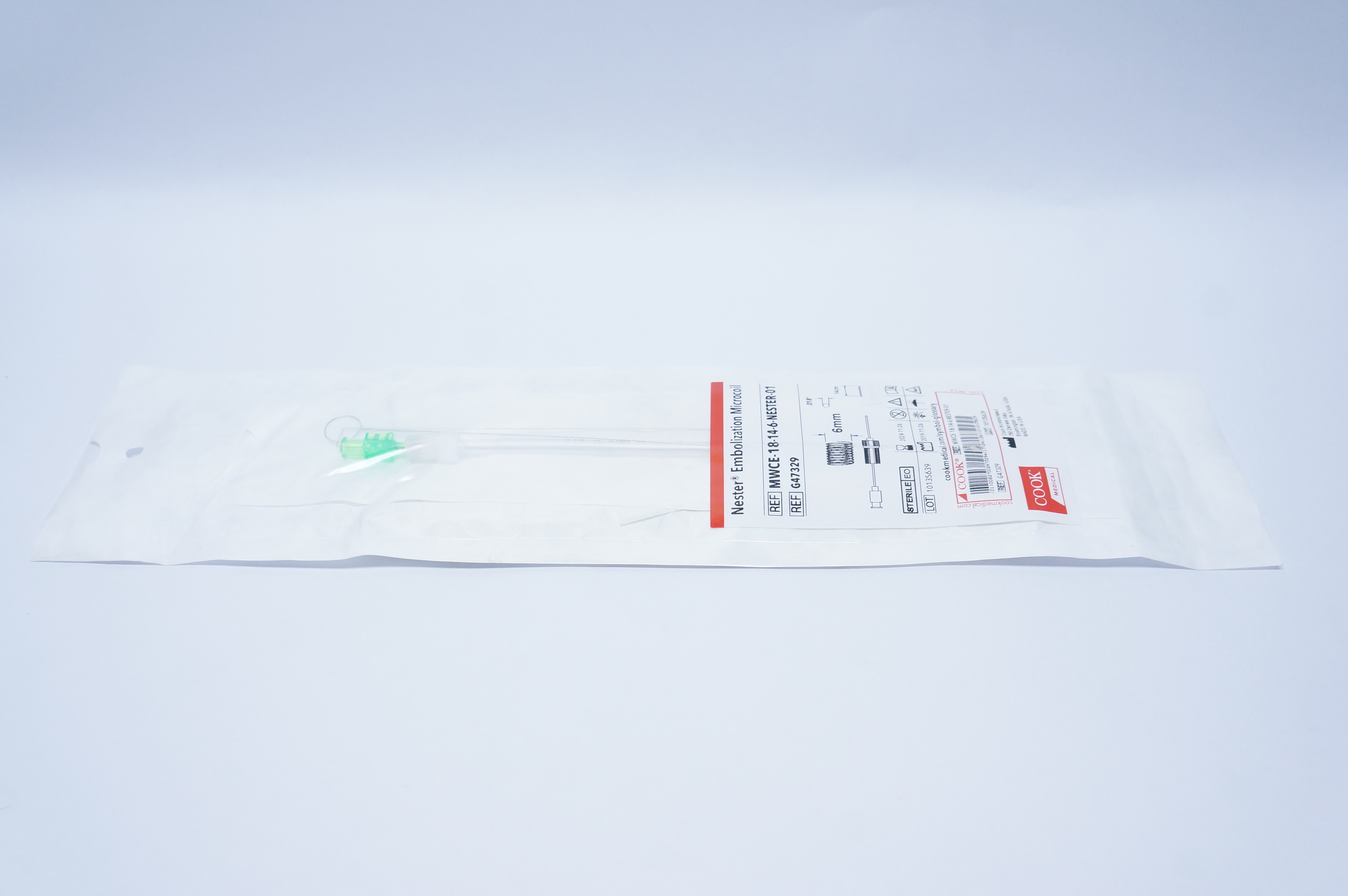 Cook Medical G47329 Nester Embolization Microcoil 6mm x 14cm