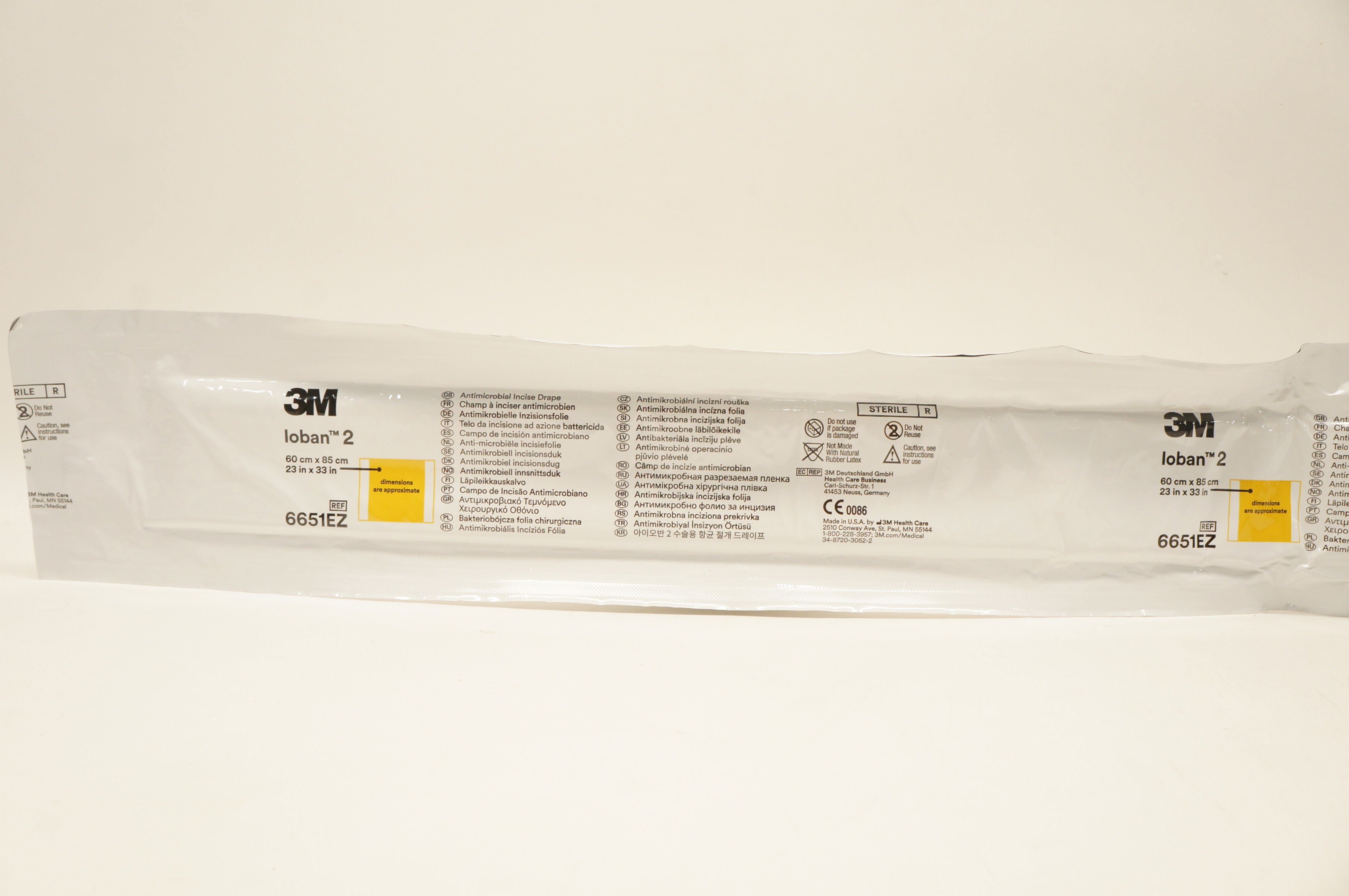 3M 6651EZ Ioban 2 Antimicrobial Incise Drape 23inch x 33inch (x)