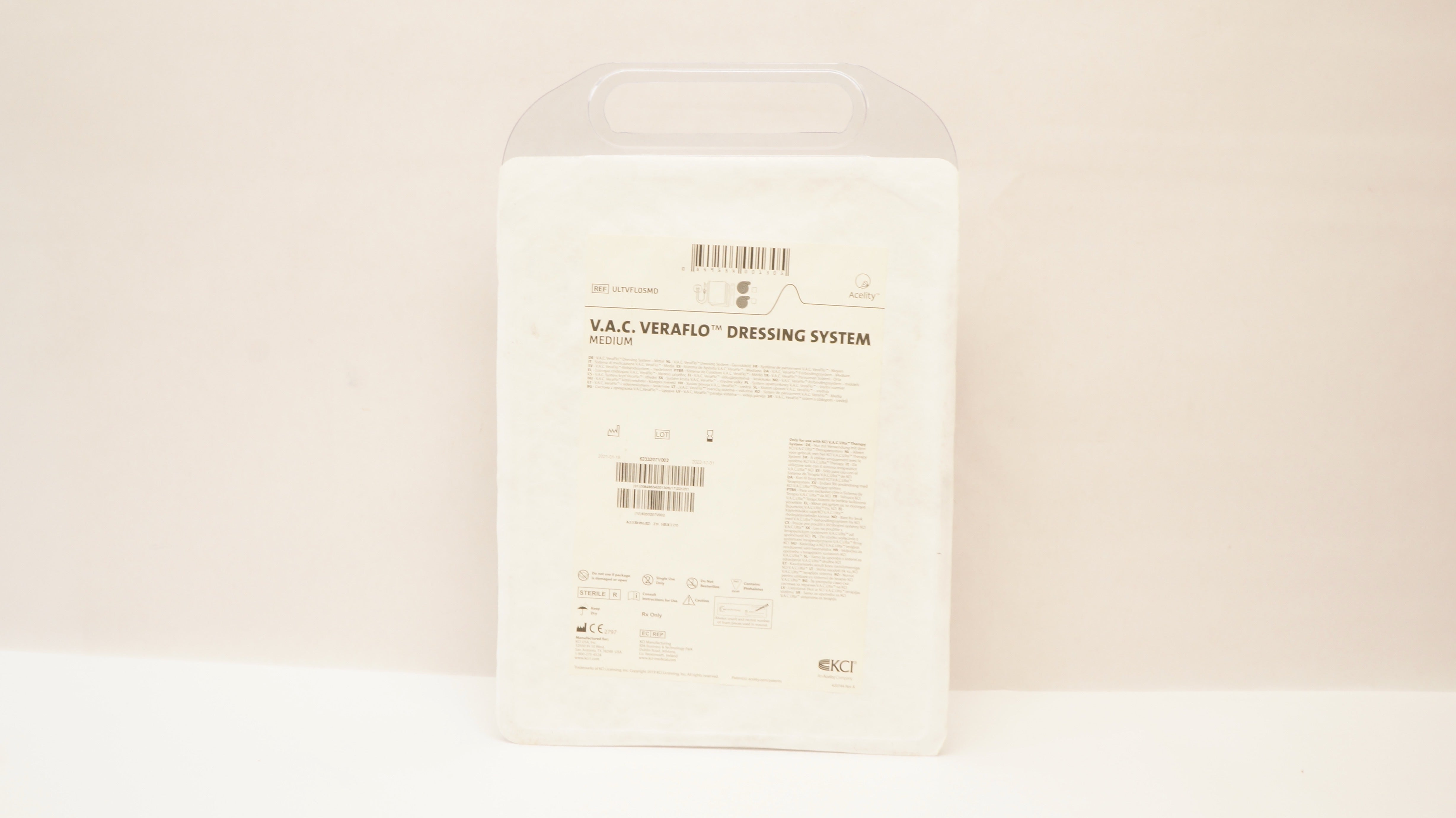 KCI ULTVFL05MD Acelity V.A.C. Veraflo Dressing System, Medium (x)