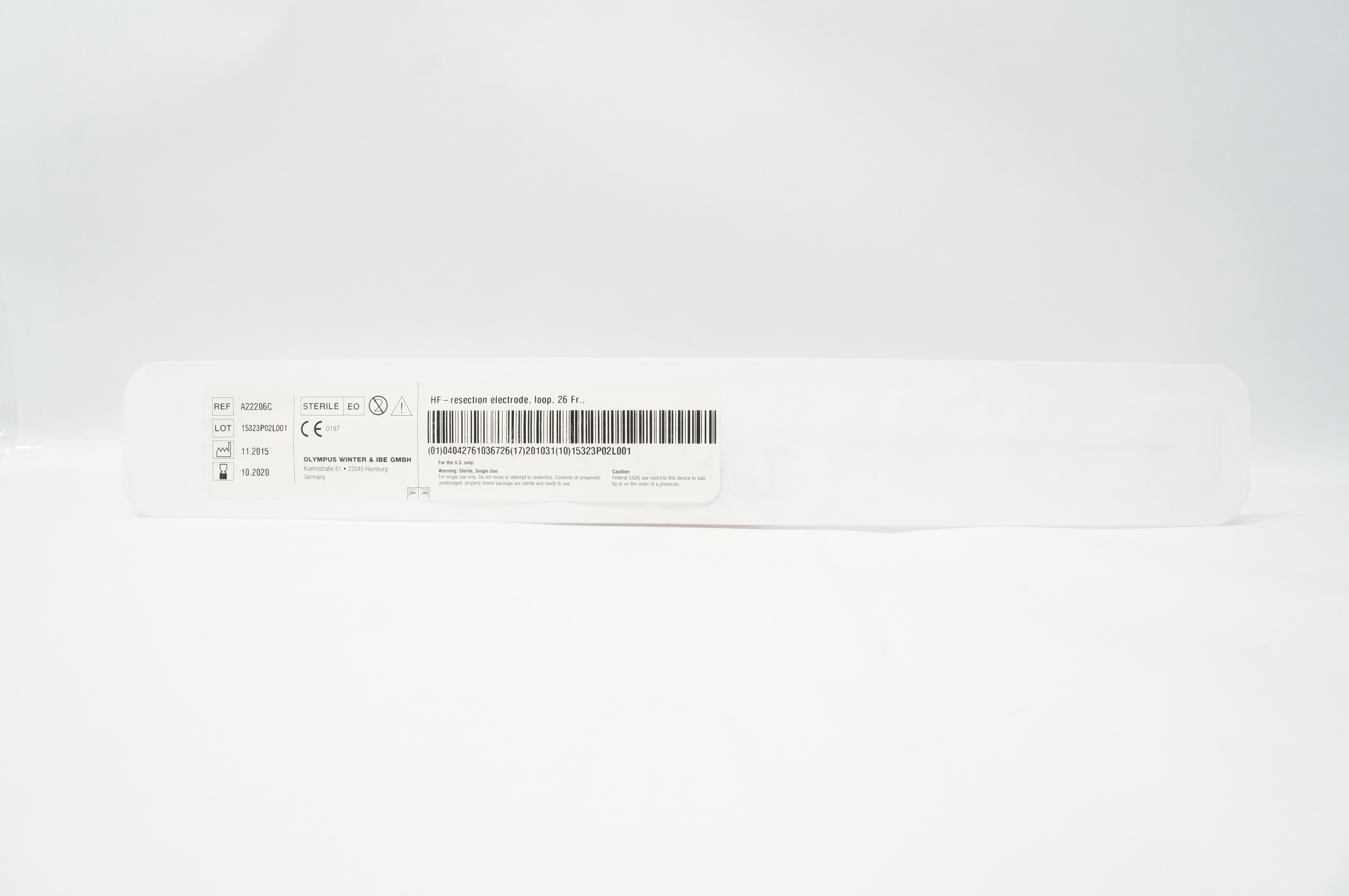 Olympus Winter & IBE A22206C HF Resection Electrode Loop 26Fr (x)