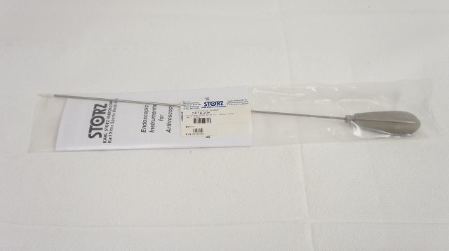 Karl Storz 28163UH Palpation Hook with 45 degree angled hook, 2mm x 34cm