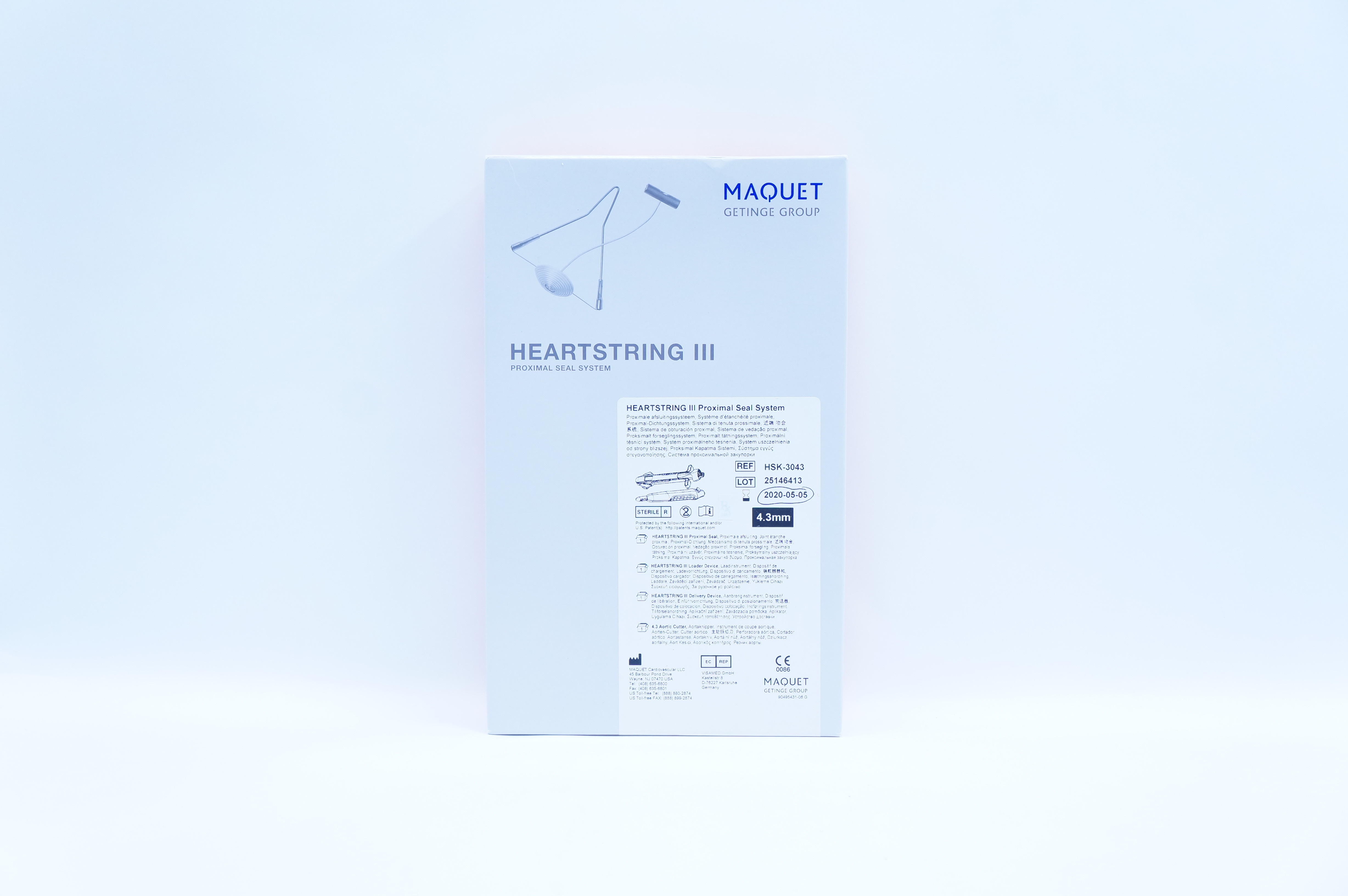 Maquet HSK-3043 HEARTSTRING III Proximal Seal System 4.3mm (x)