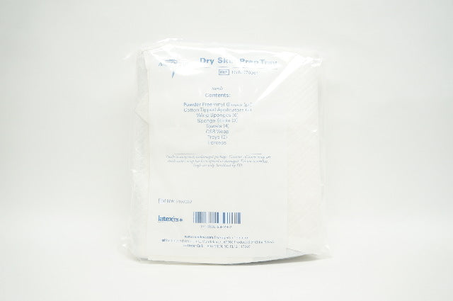 Medline DYND70361 Dry Skin Prep Tray