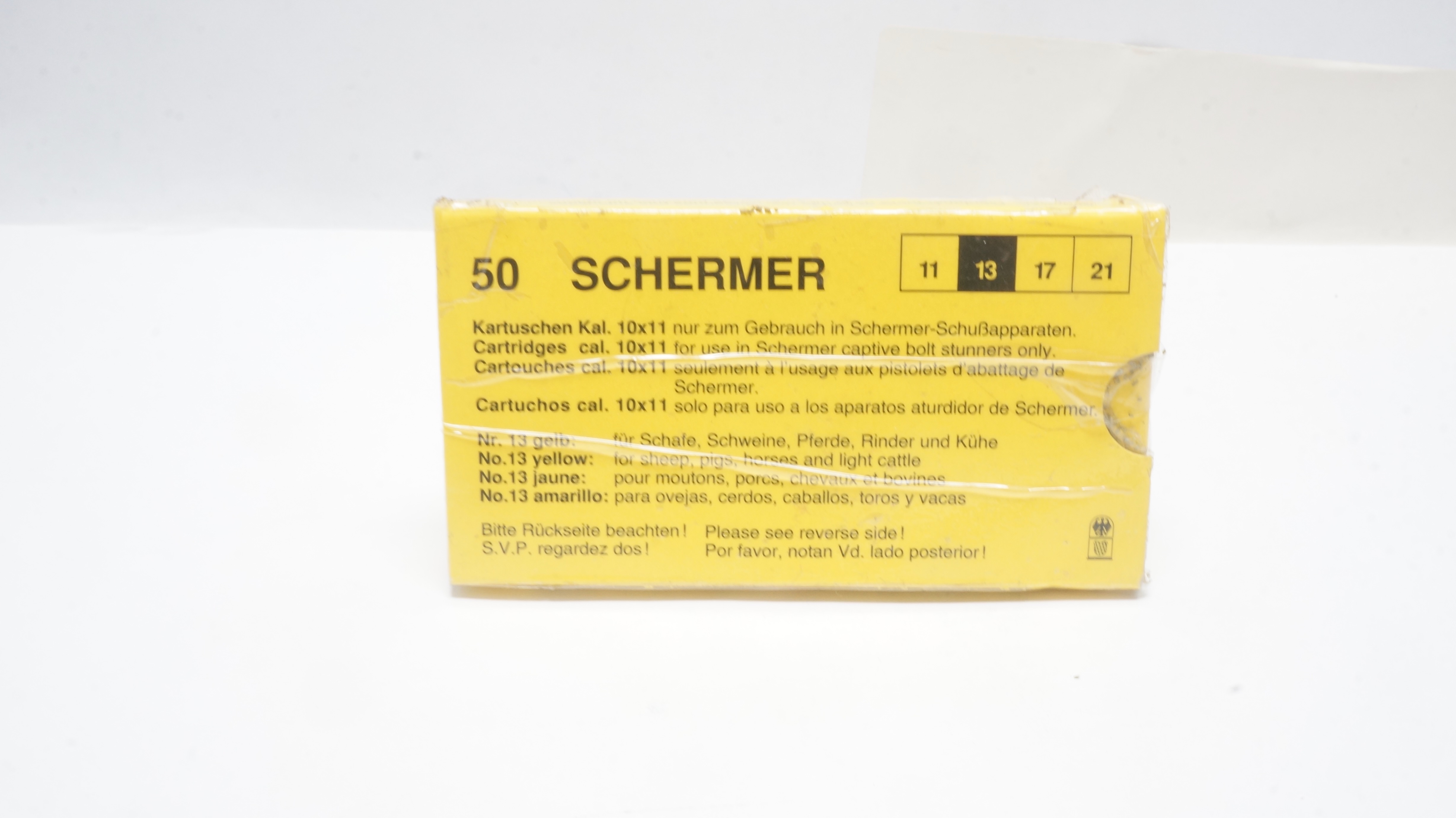 Karl Schermer Cartridge Stunner 13, 10 x 11 - Box of 50