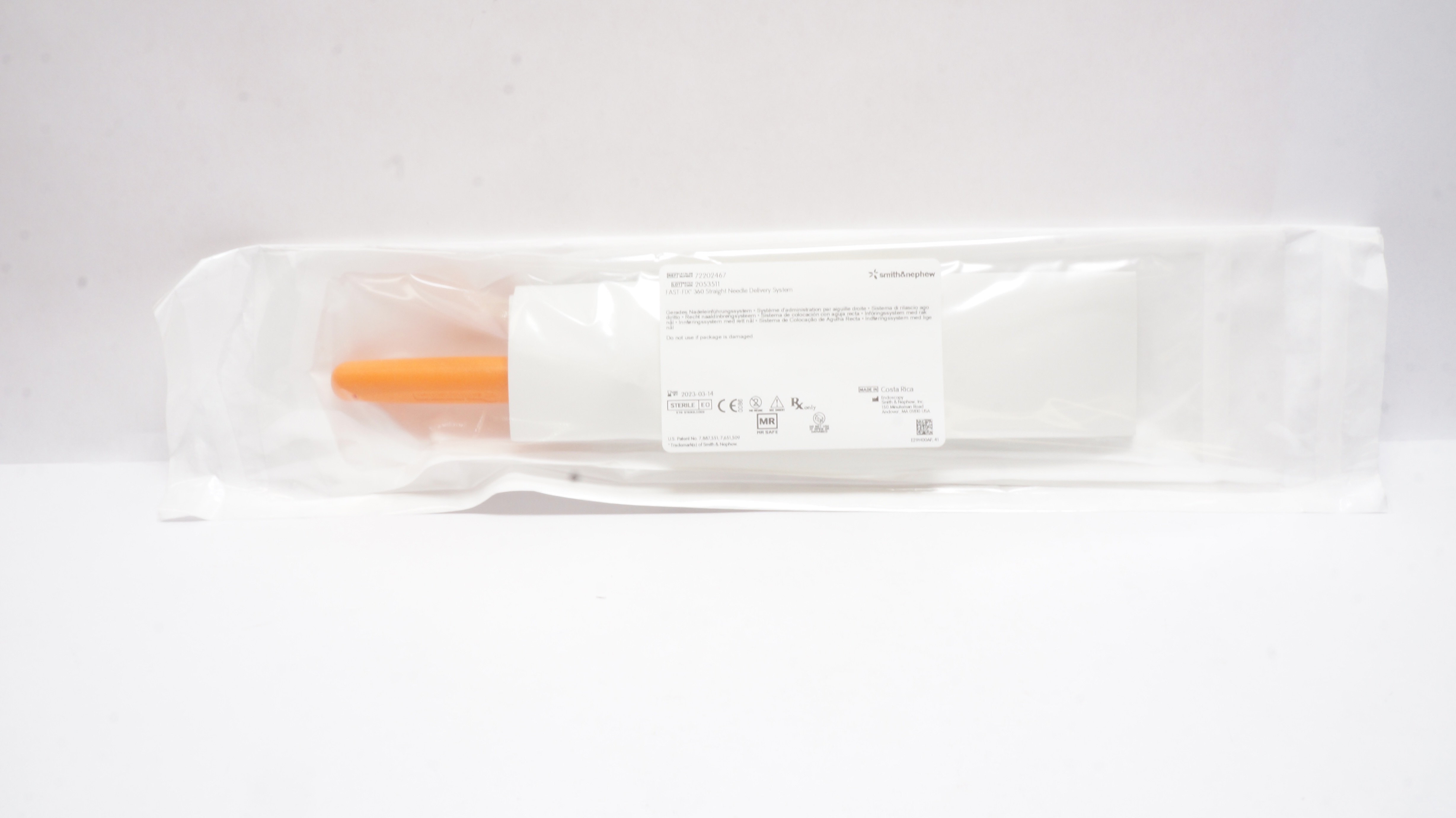 Smith&Nephew 72202467 Fast-Fix 360 Straight Ndle Delivery System (x)