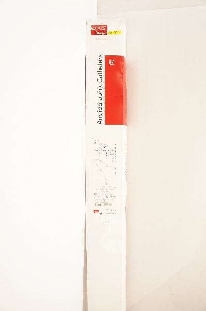 Cook Medical G05976 SIM2 Angiographic Cath. 5F x .038inch x 100cm (x) - Box of 4