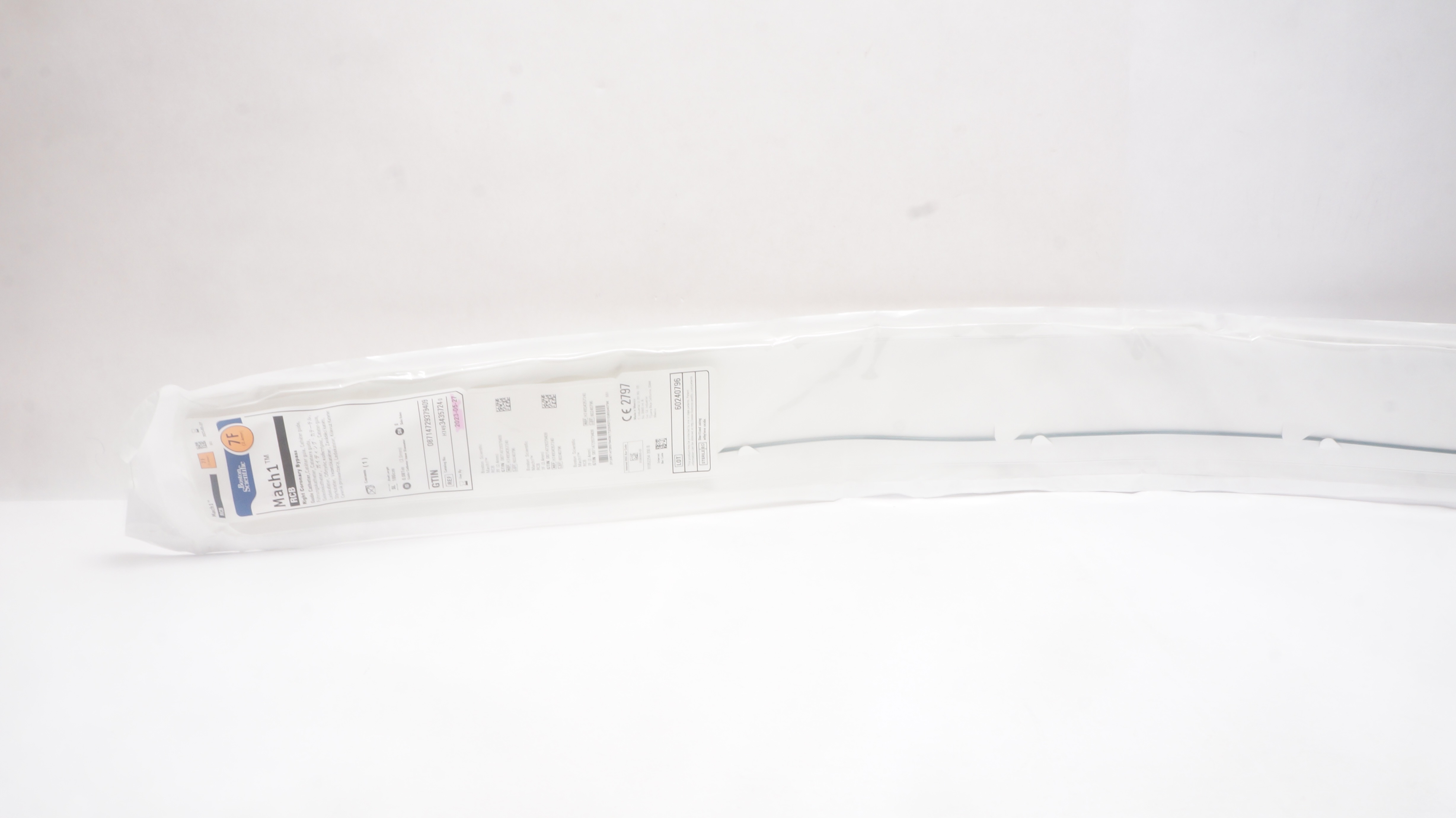 Boston Scientific 3435724 Guide Cath. Mach1 RCB Right Coronary Bypass 7F (x)
