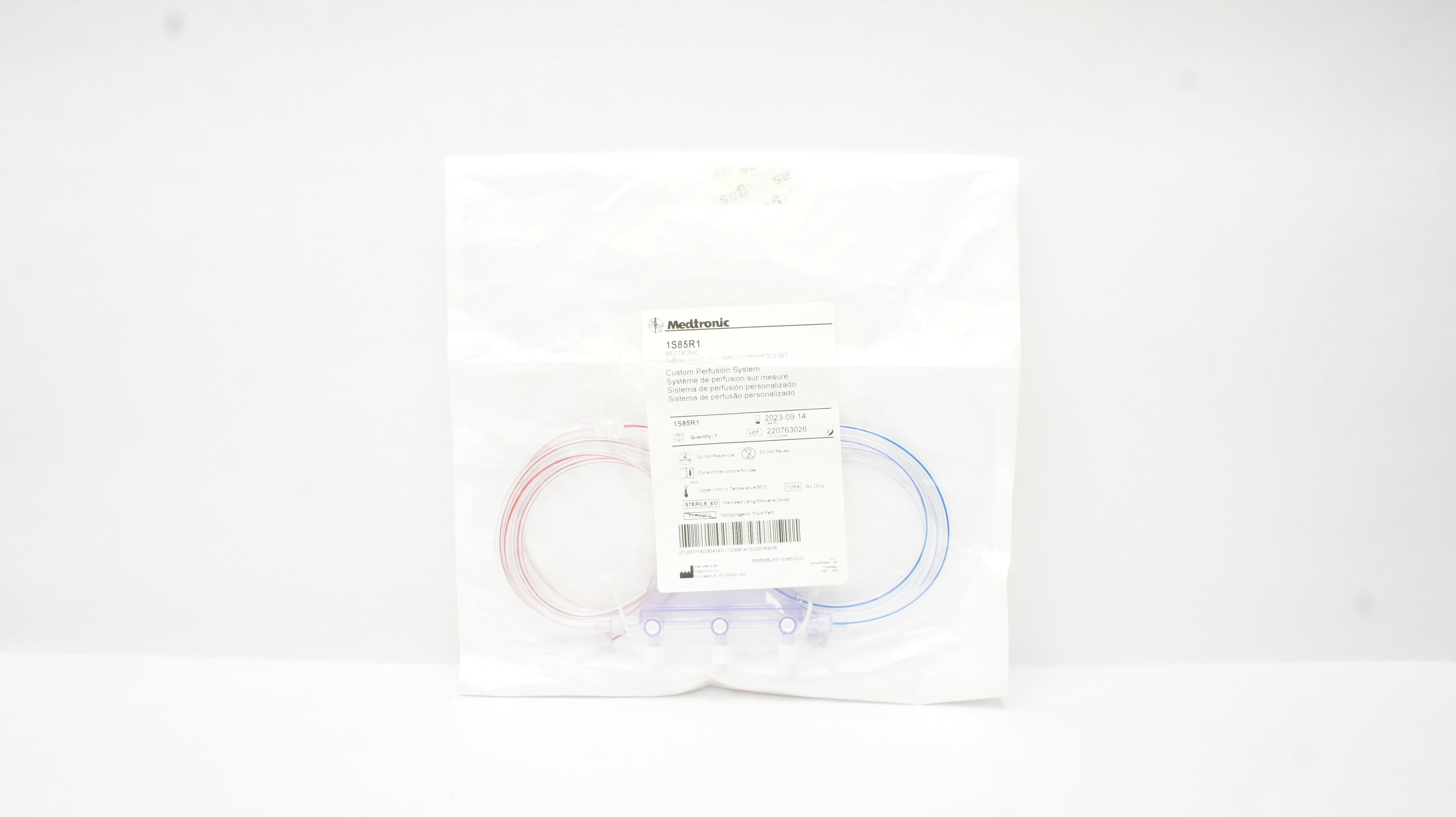 Medtronic 1S85R1 Custom Perfusion System (x)