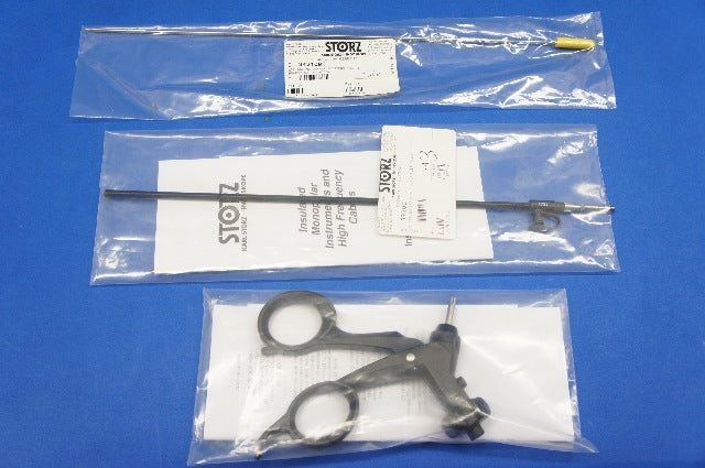 Karl Storz 34251MT Click Line MANHES Scissors, Size 5 mm, Length 30 cm