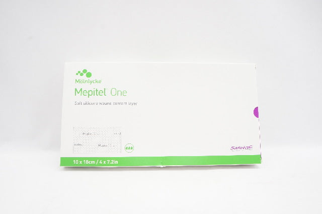 Molnlycke 289500 Mepitel One Soft Silicone Wound Contact Layer - Box of 10