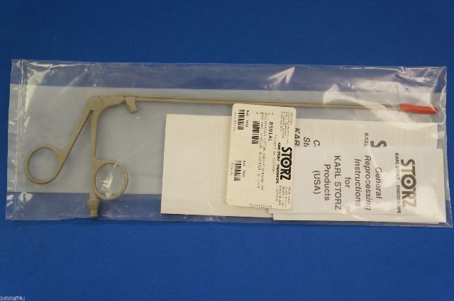 Karl Storz 8591AL Kleinsasser Cutting Forceps W/Round 2mm Cup Jaws Straight 
