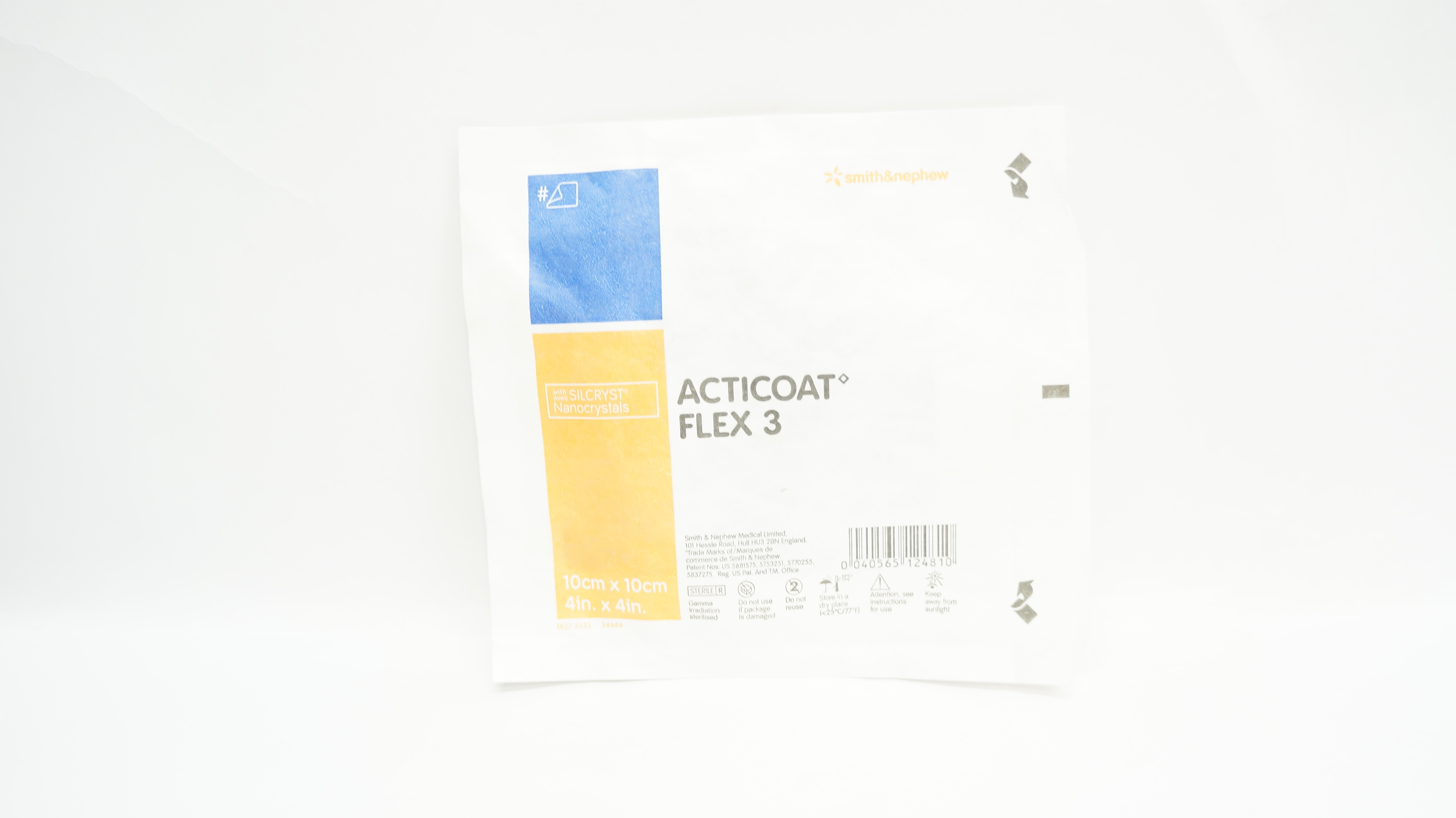 Smith&Nephew 66800406 Acticoat Flex 3 4 inch x 4 inch  (x)
