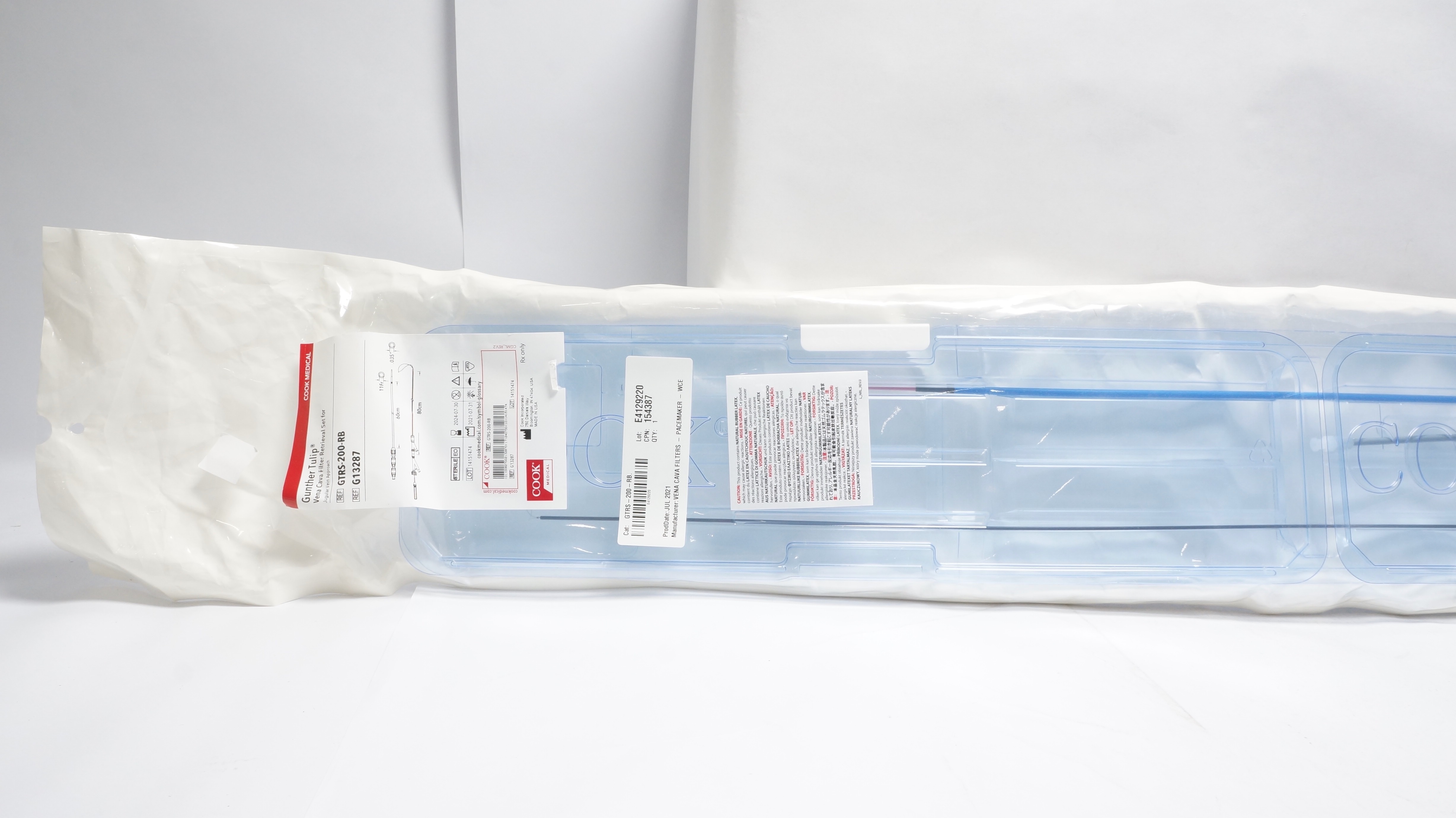 Cook Medical G13287 Gunther Tulip Vena Cava Filter Retrieval Set (x)