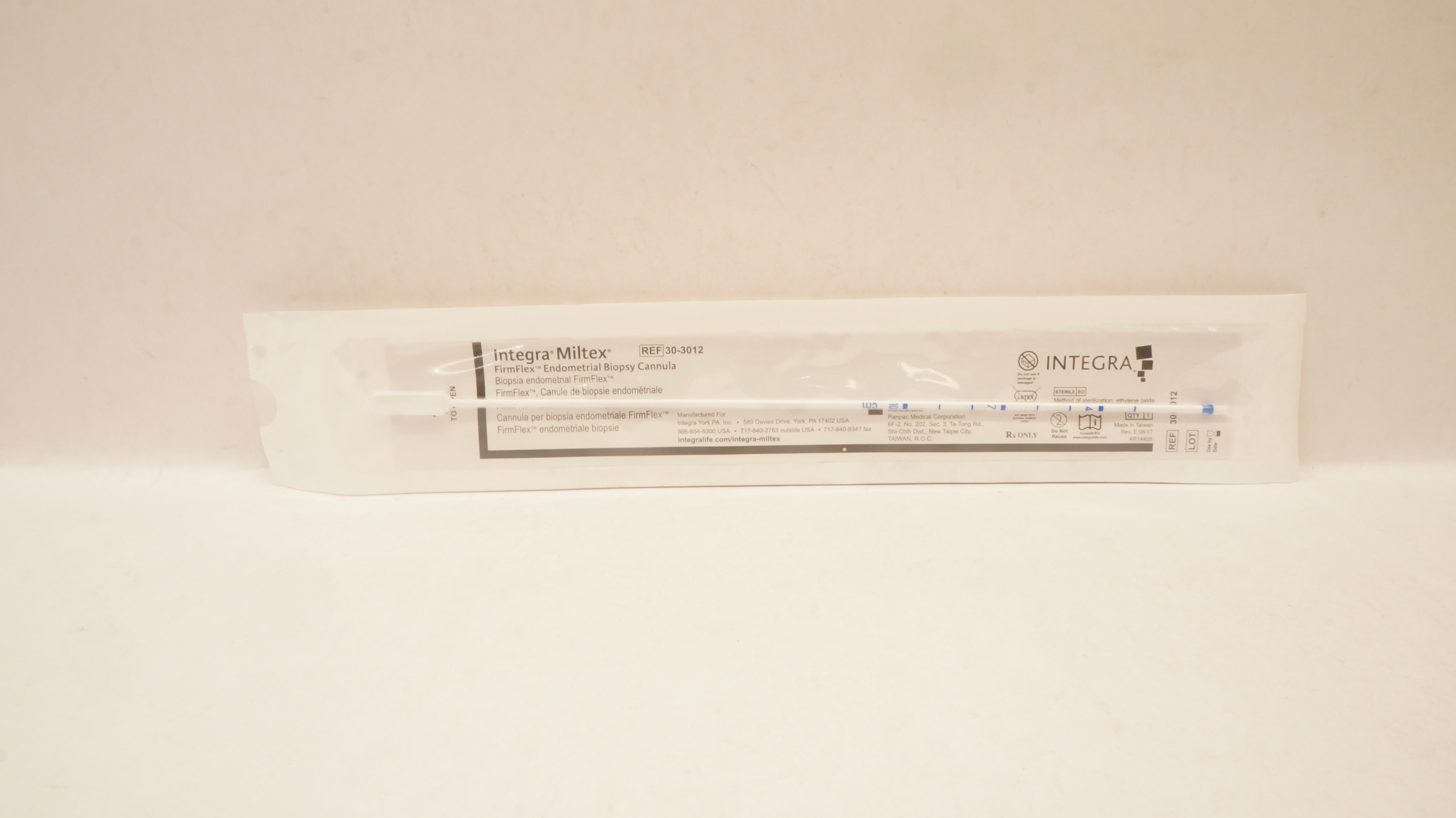 Integra 30-3012 Miltex FirmFlex Endometrial Biopsy Cannula