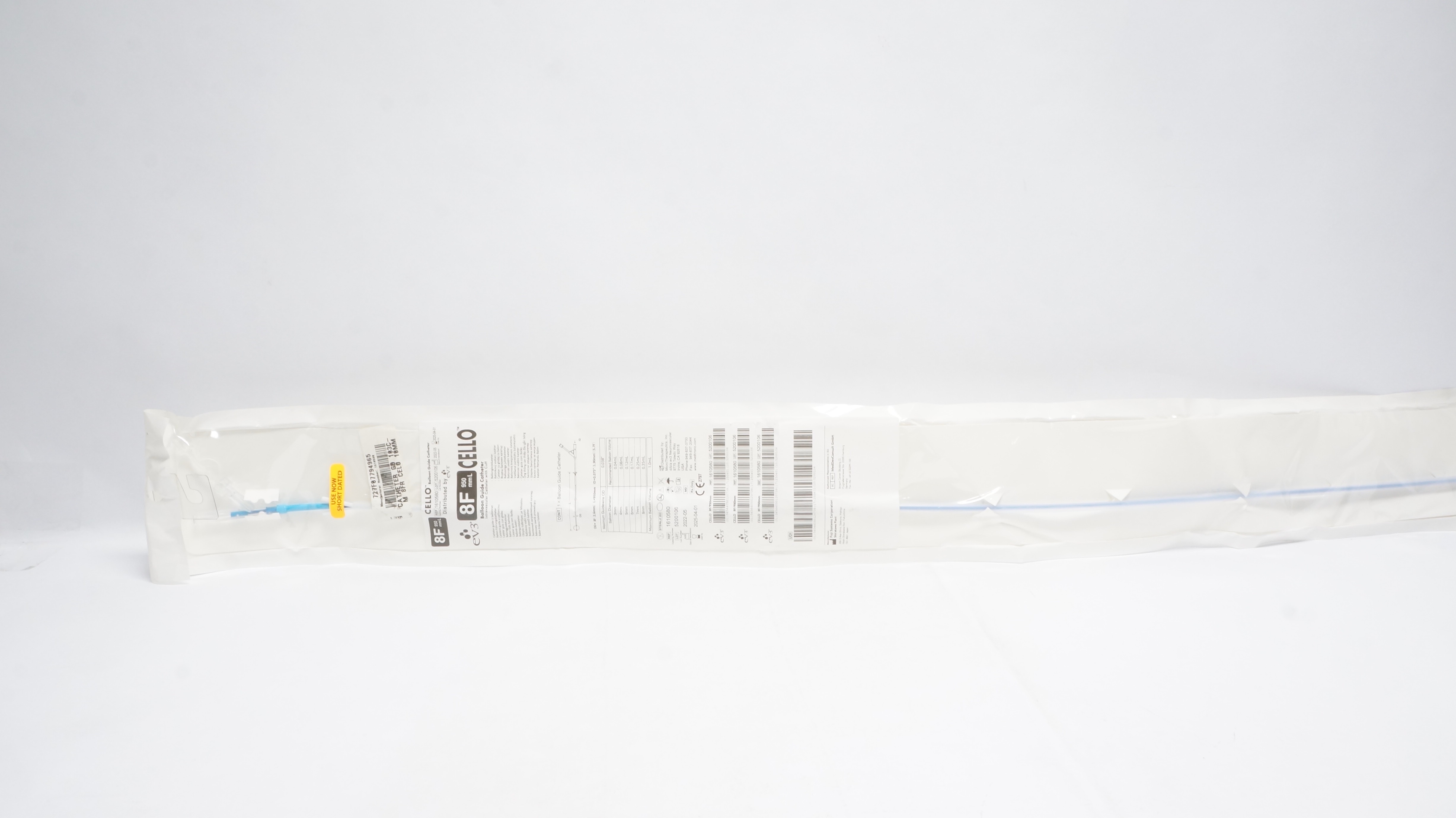Fuji Systems 1610580 EV3 CELLO Balloon Guide Cath., O.D 8F/950mm (x)