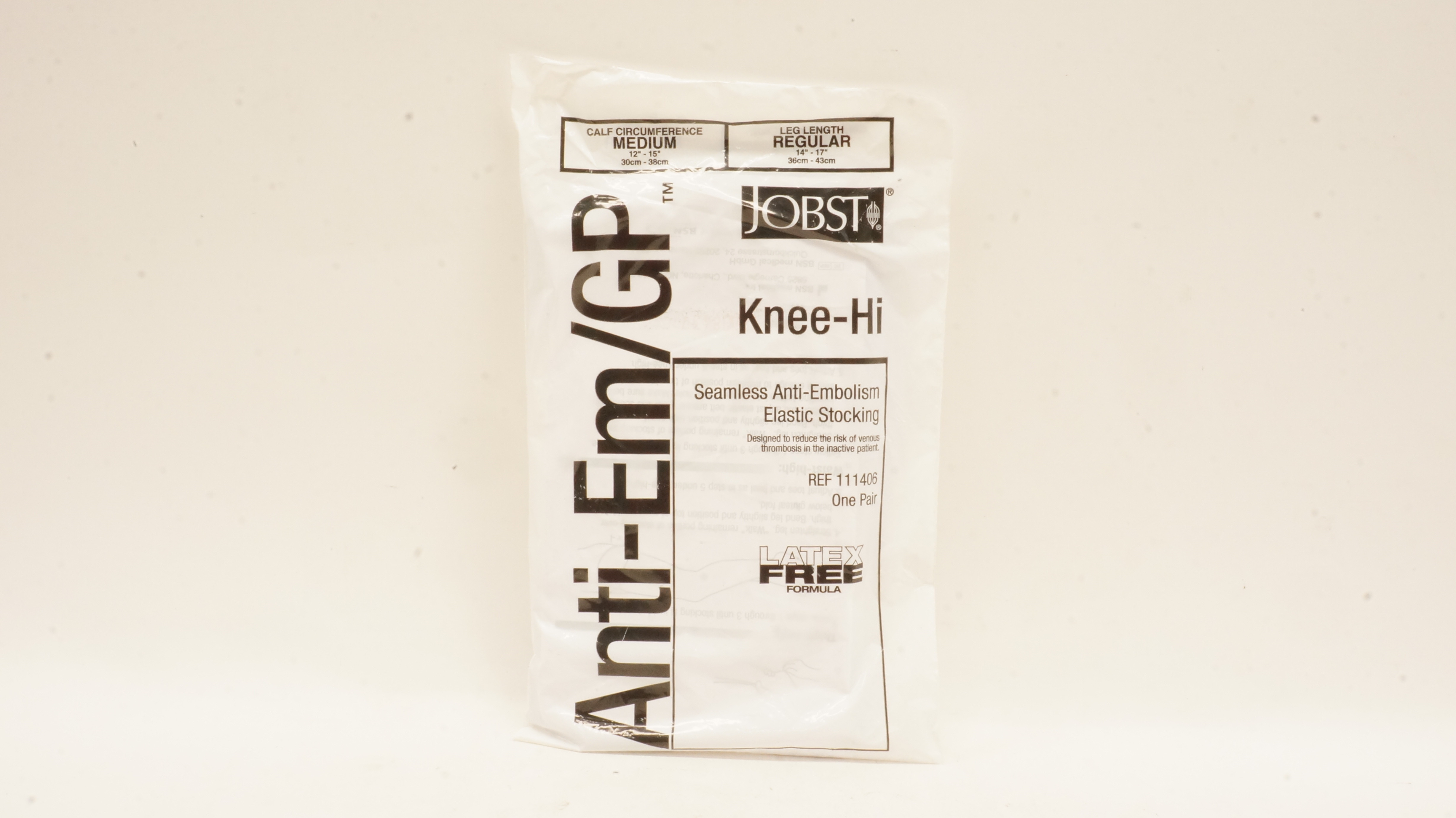 BSN Medical 111406 Anti-Em/GP Knee-Hi Seamless Anti-Embolism Elastic Stocking