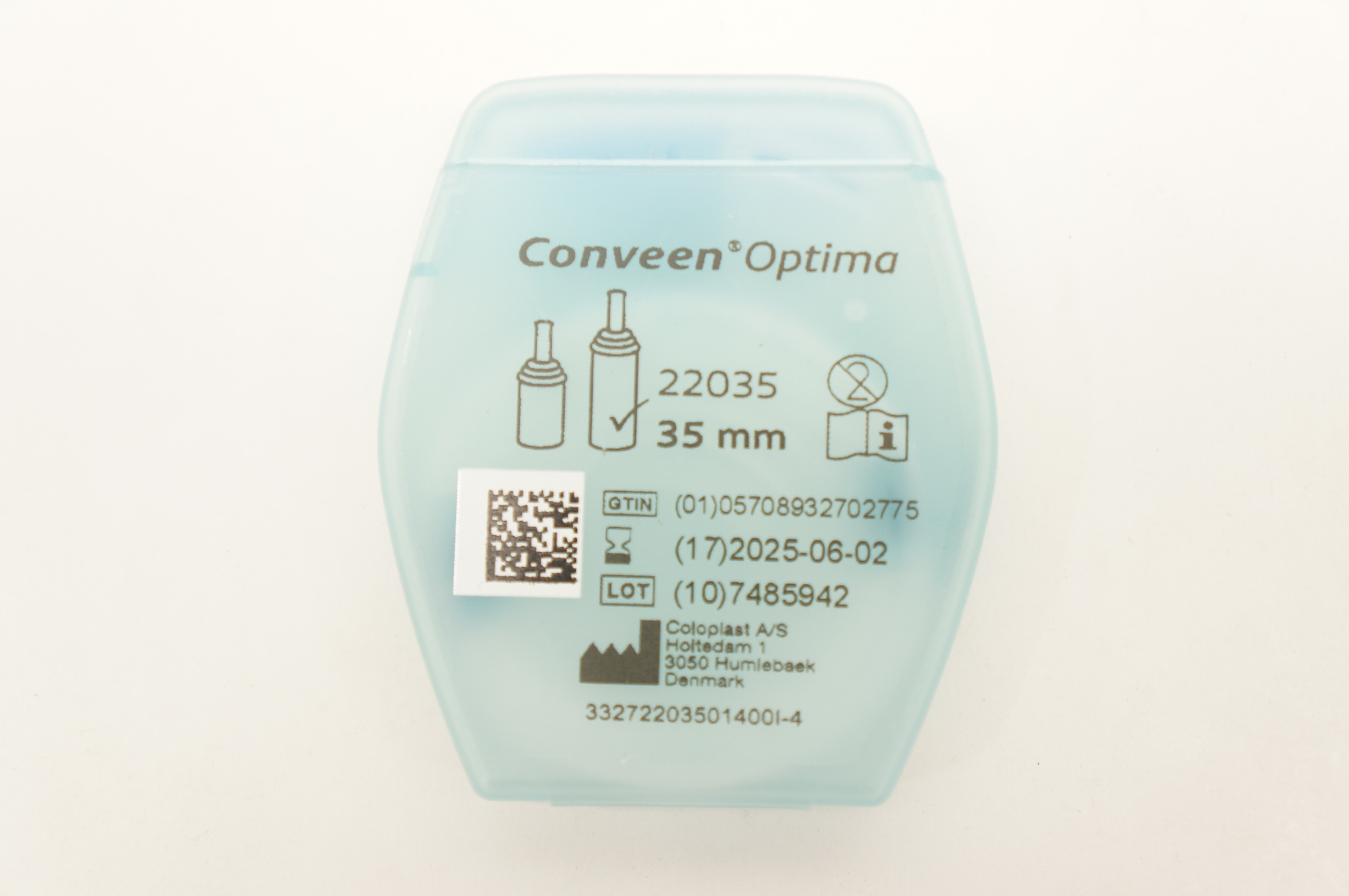 Coloplast 22035 Conveen Optima External Male Cath. 35mm