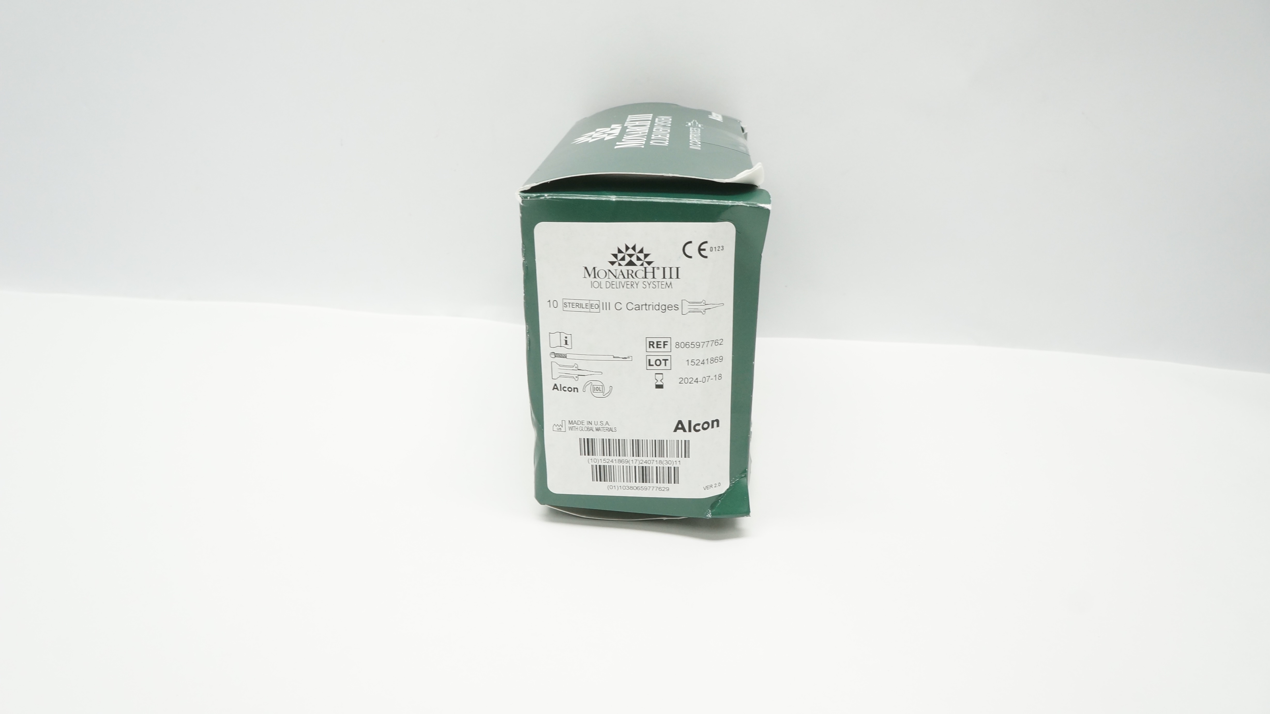 Alcon 8065977762 Monarch III "C" Cartridge (x) - Box of 10