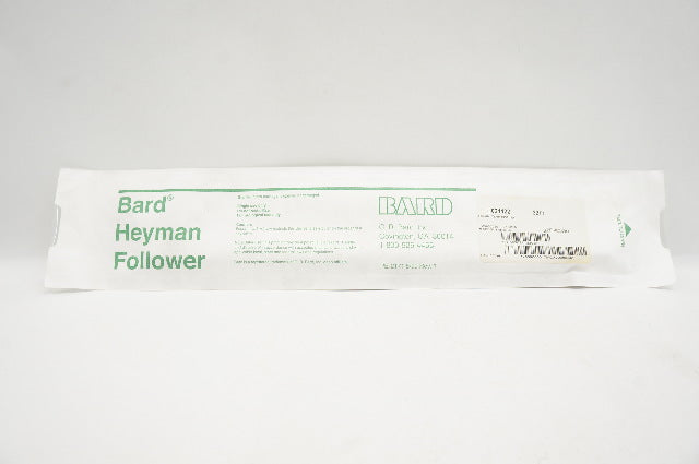 Bard 021122 Heyman Follower Straight Plastic Open End Tip 22 Fr