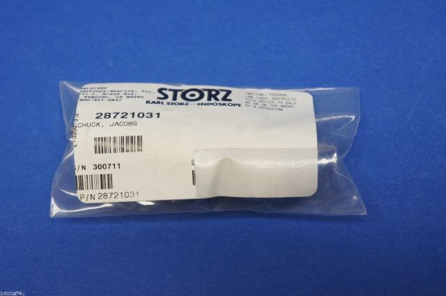 Karl Storz 28721031 Jacobs Chuck, up to 4.5mm diam, for use with SL28721036