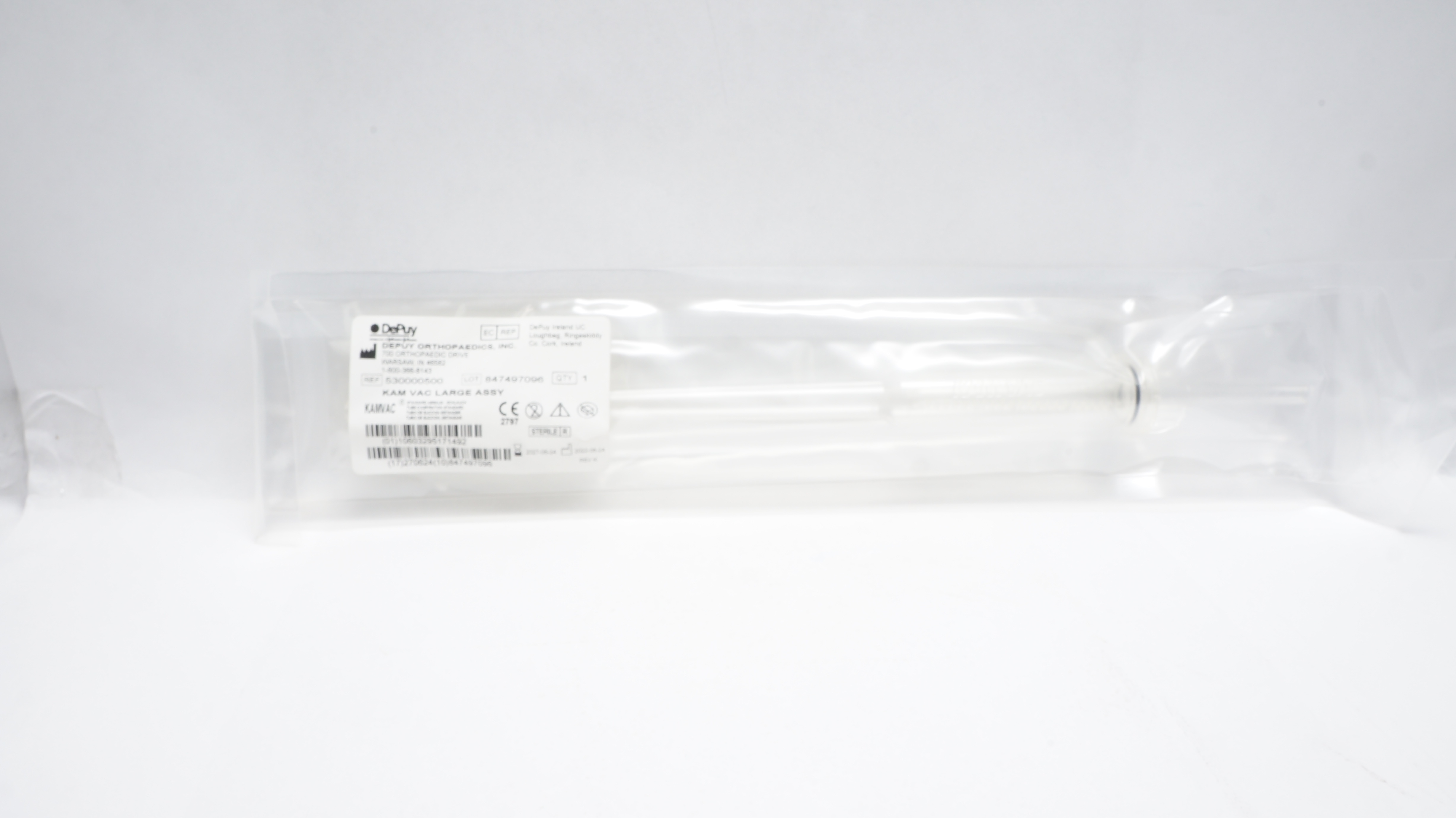DePuy Orthopaedics 530000500 KAM VAC LARGE ASSY