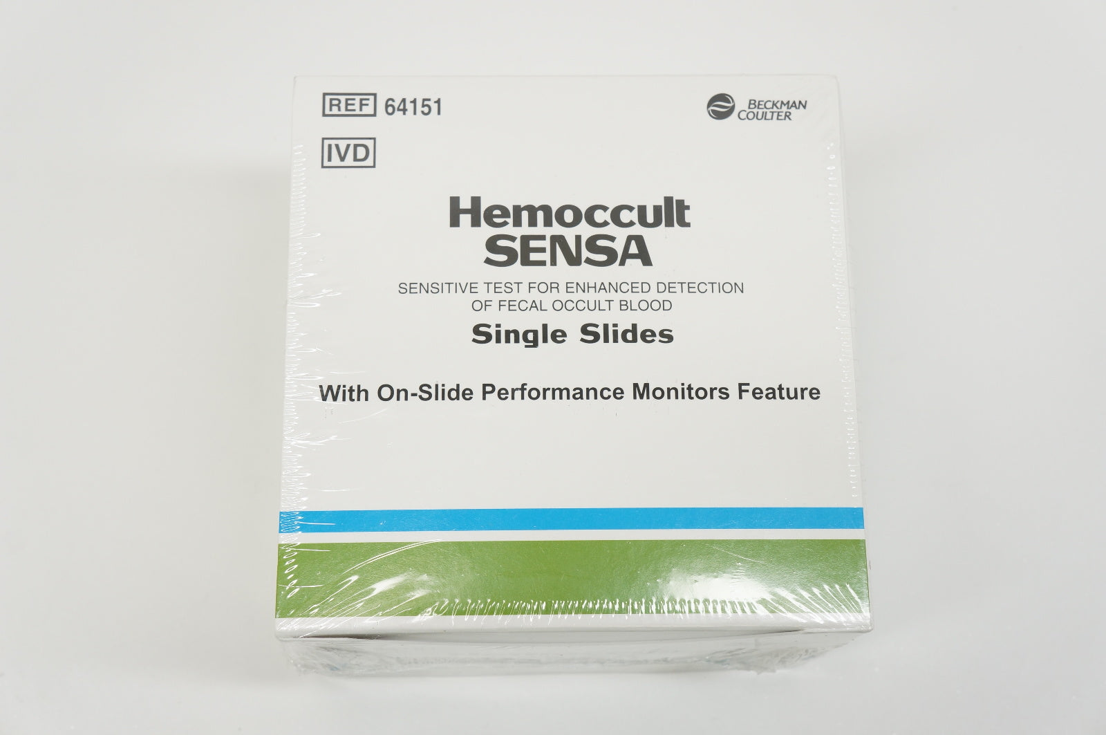 Beckman Coulter 64151 Hemoccult Sensa Single Slides - Box of 100