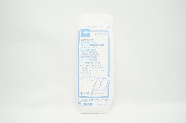 Medline NON21453 Extra Absorbent Abdominal Pad 7.5 inch x 8 inch