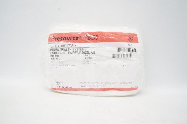 Cardinal Health BABHD2736D Inova Health Systems Crib Liner, Fairfax 20cs, Kit