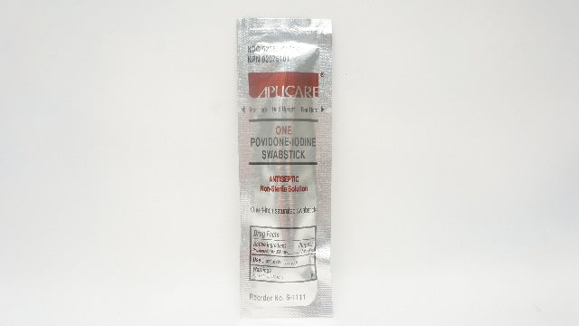Aplicare S-1111 One Povidone-Iodine Swabsticks Antiseptic Solution (x)