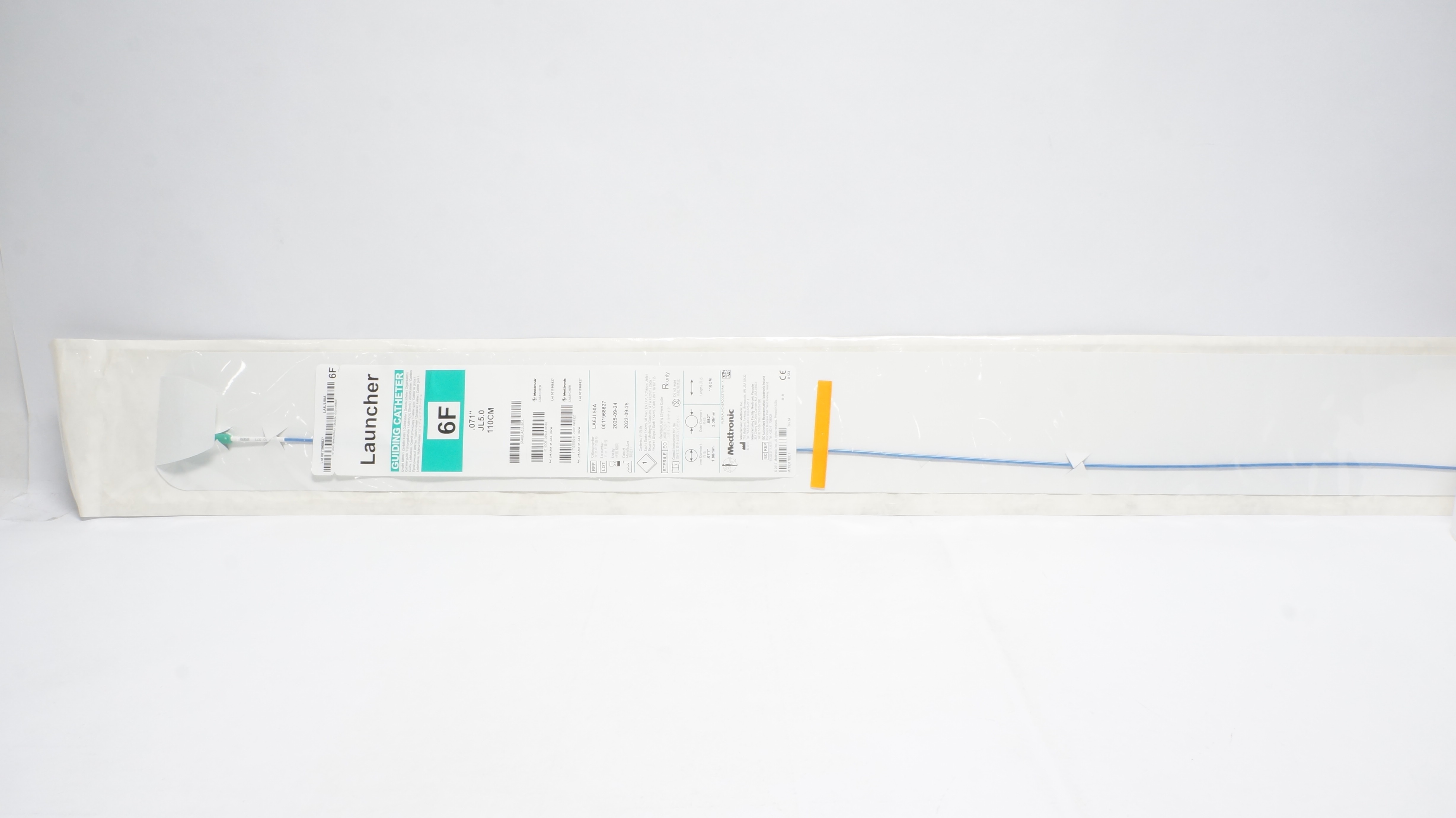 Medtronic LA6JL50A Launcher Guiding Cath. 6F .071In JL5.0 110cm (x)