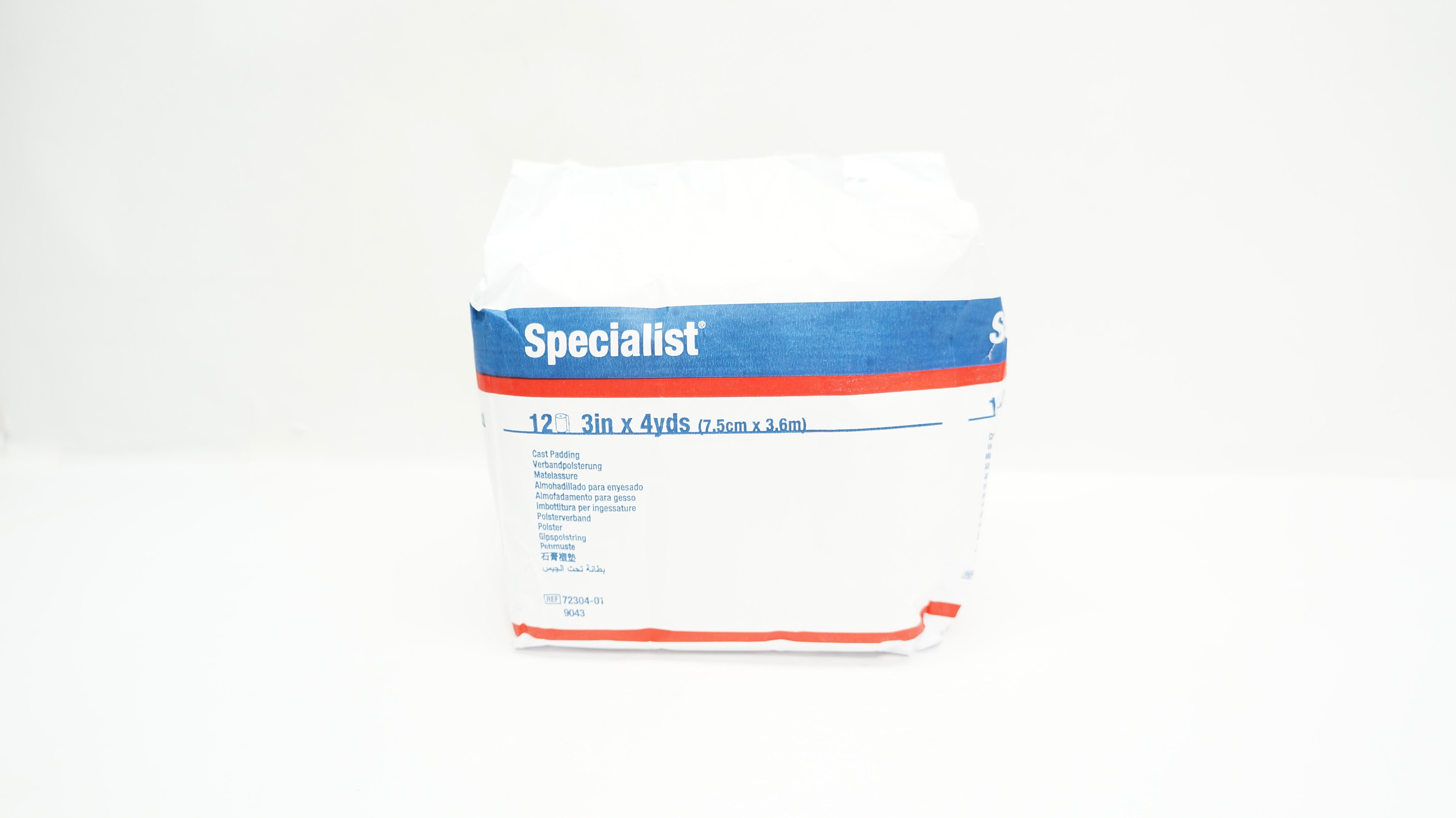 BSN Medical 72304-01/9043 Specialist Cast Padding 3inch x 4yds - Pack of 12