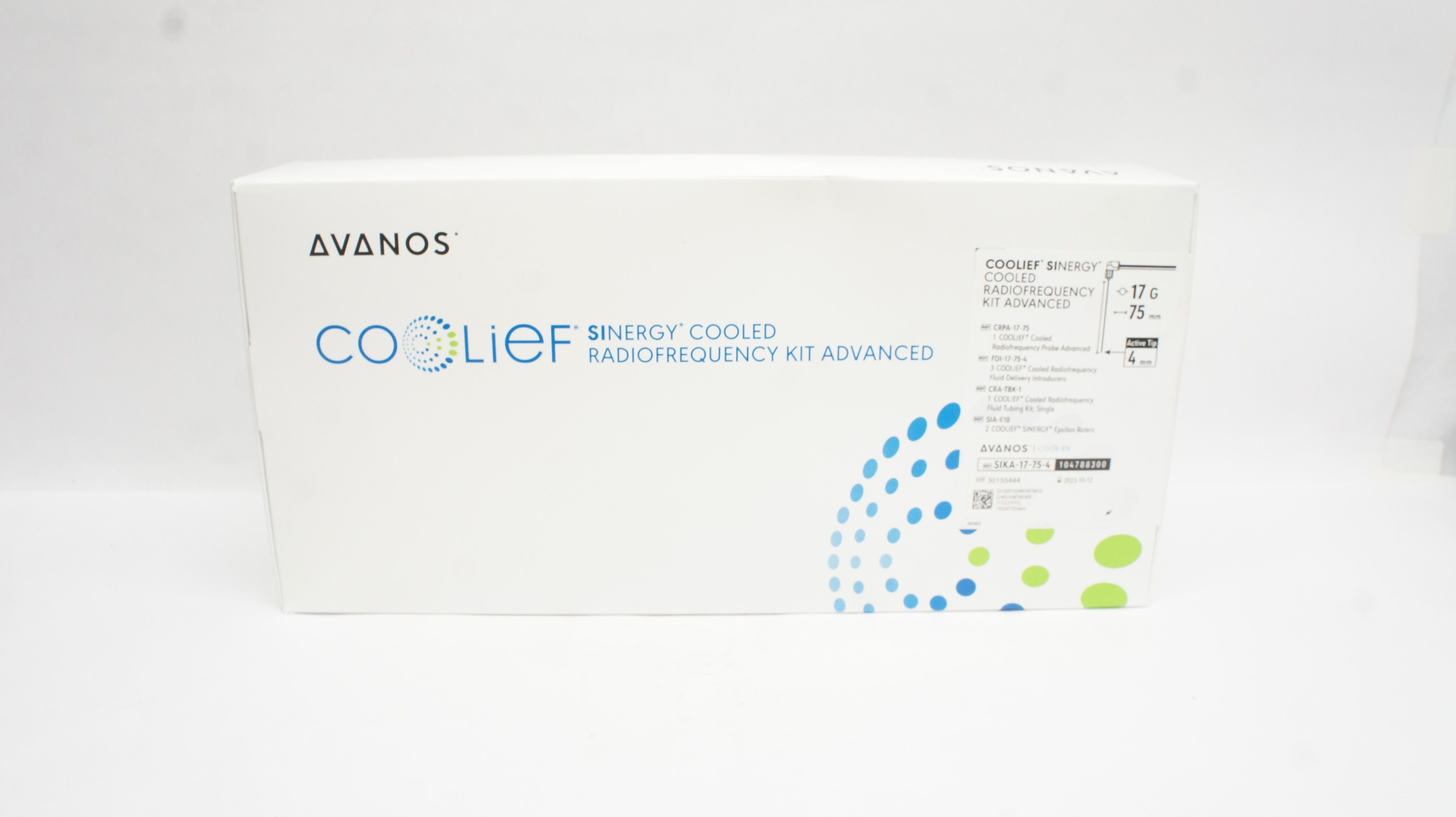 Avanos SIKA-17-75-4 Coolief Sinergy Cooled Radiofrequency Kit Advanced 17G (x)
