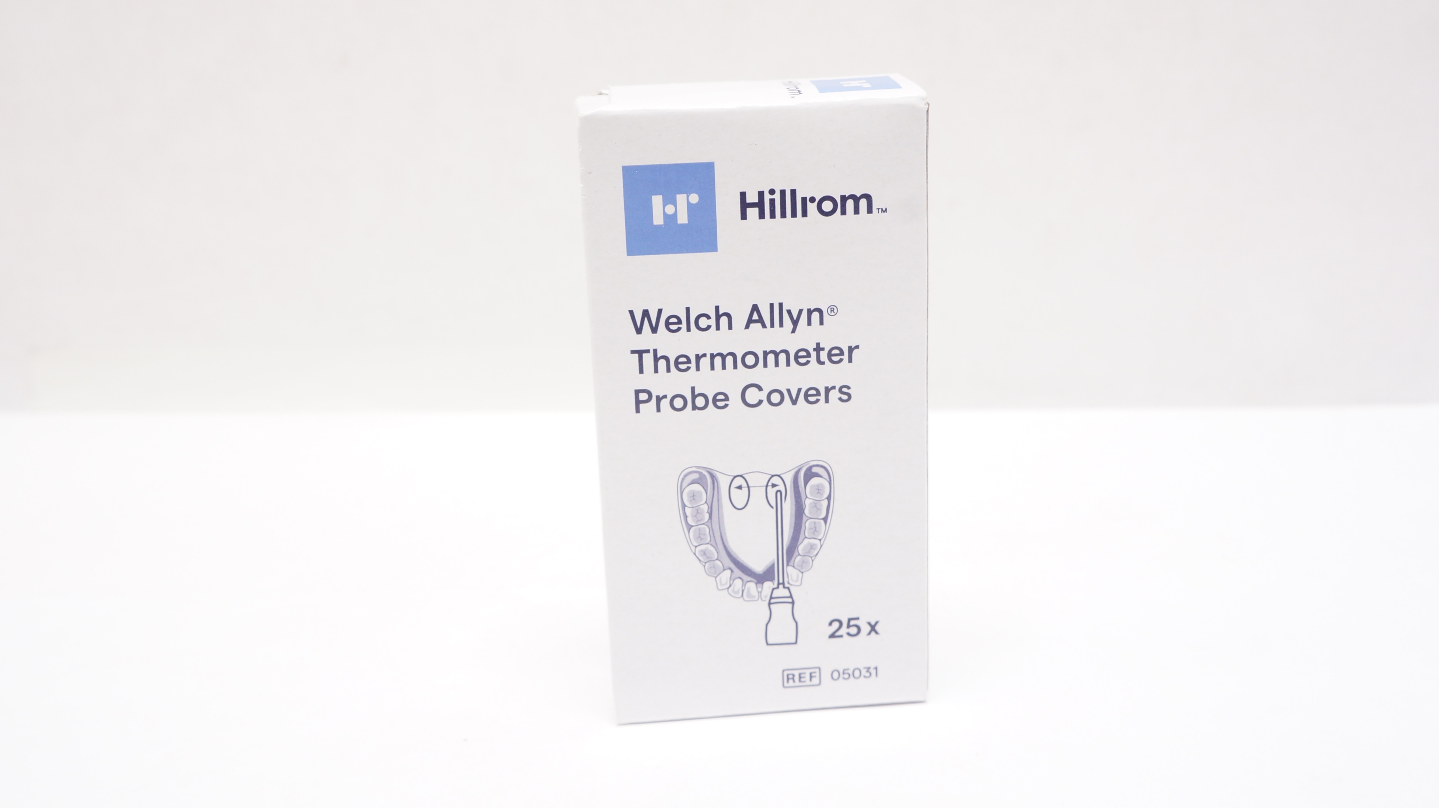 Welch Allyn 05031 Hillrom Thermometer Probe Covers - Box of 25