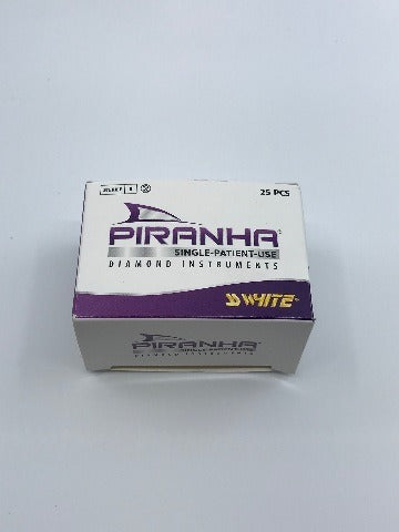 SS White 878K-018CR Piranha Diamond, Curettage, Super Coarse ~ Box of 25