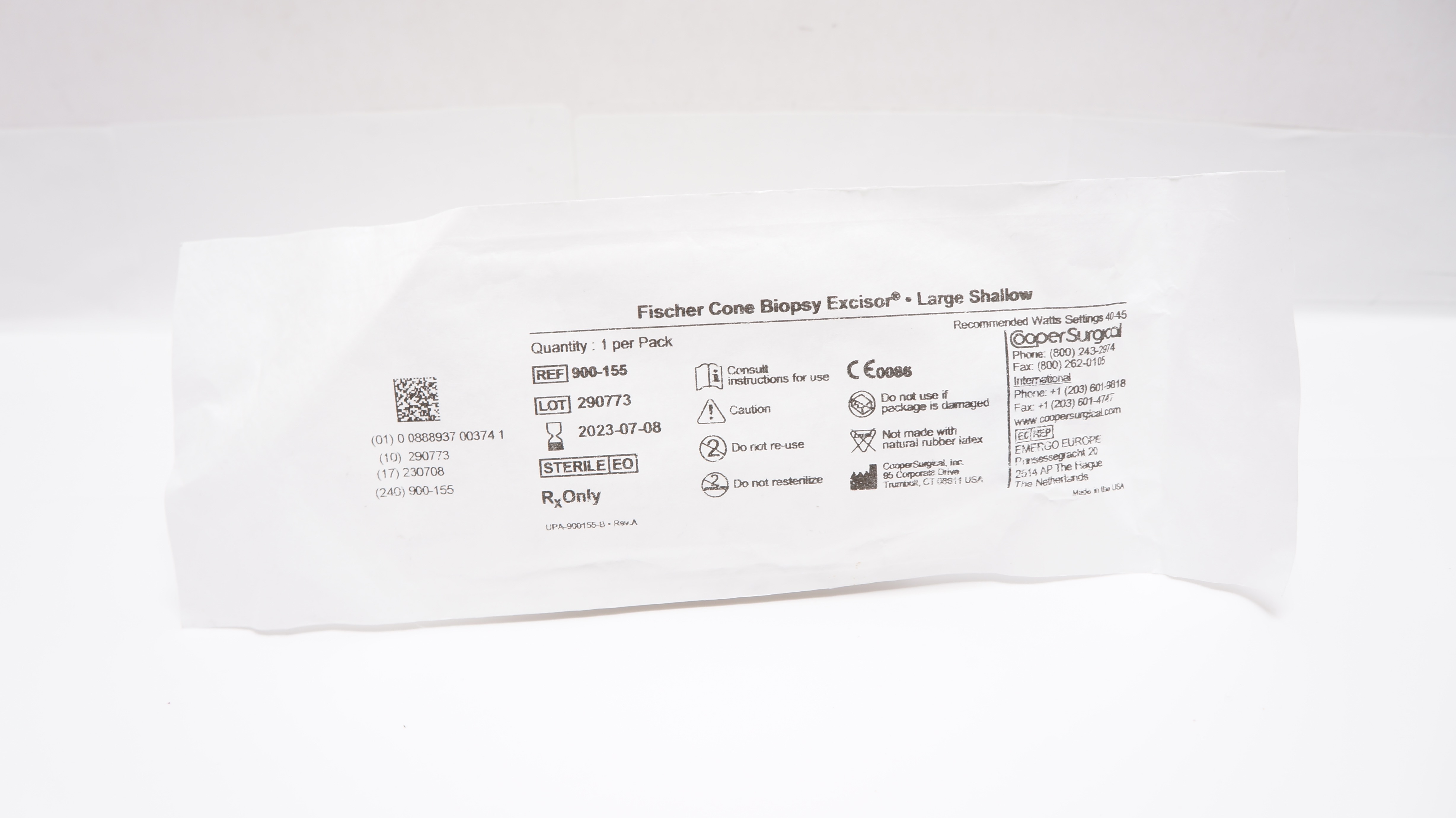 Cooper Surgical 900-155 Fischer Cone Biopsy Excisor,  Large Shallow (x)