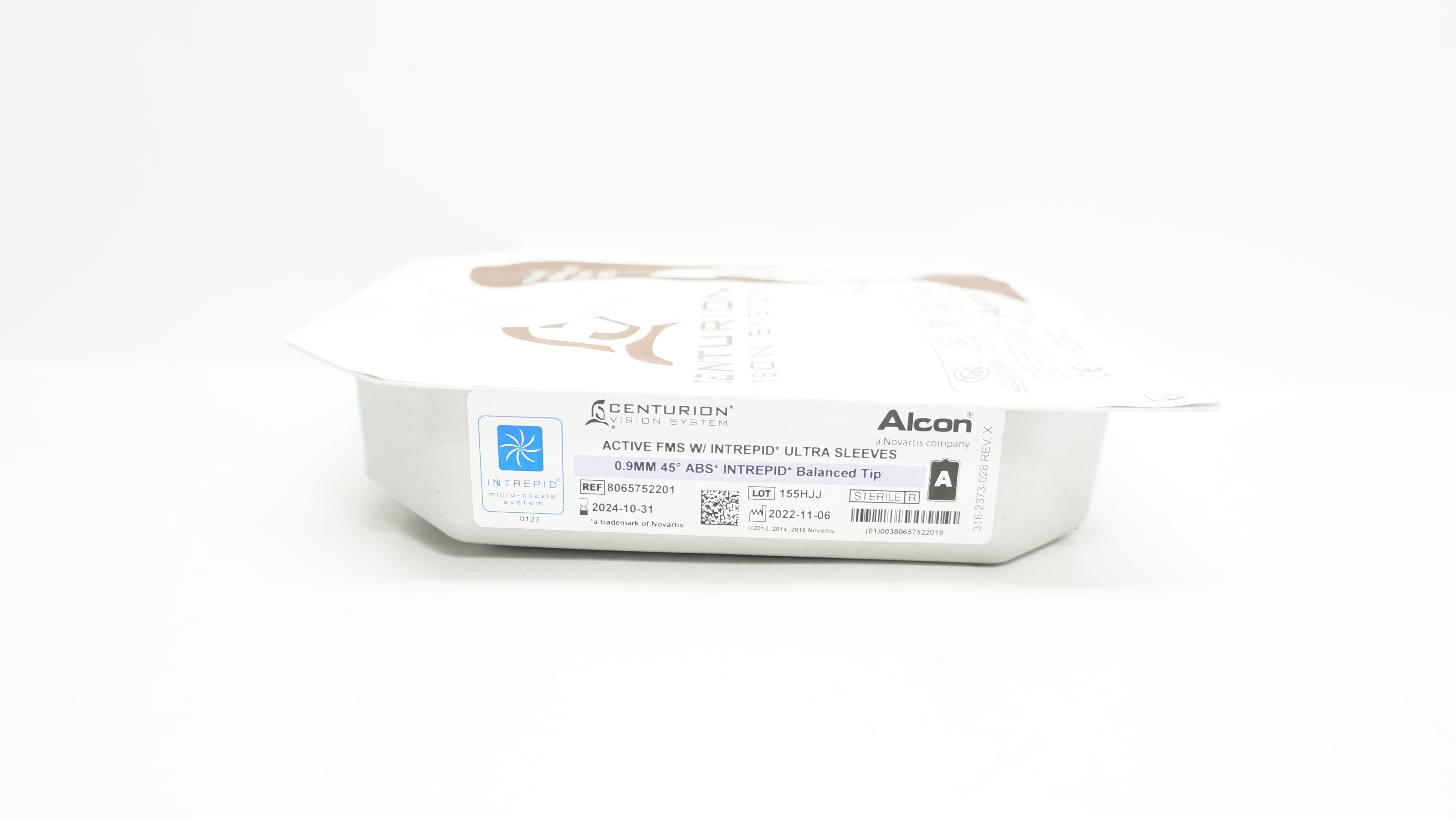 Alcon 8065752201 Centurion Active FMS W/ Intrepid Ultra Sleeves 0.9mm 45 degree
