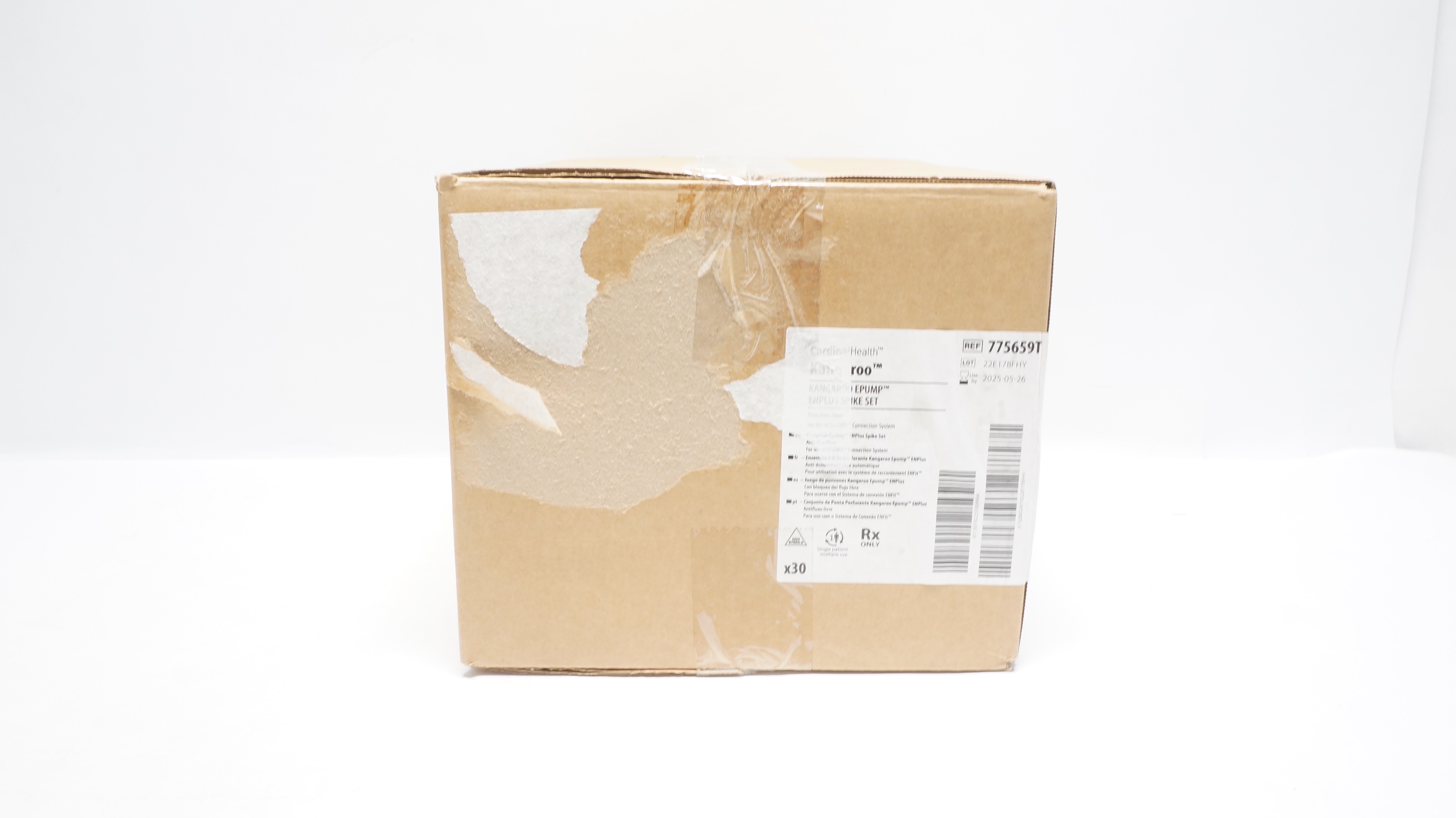 Cardinal Health 775659T Kangaroo ePUMP ENPlus Spike Set - Box of 30 (x)