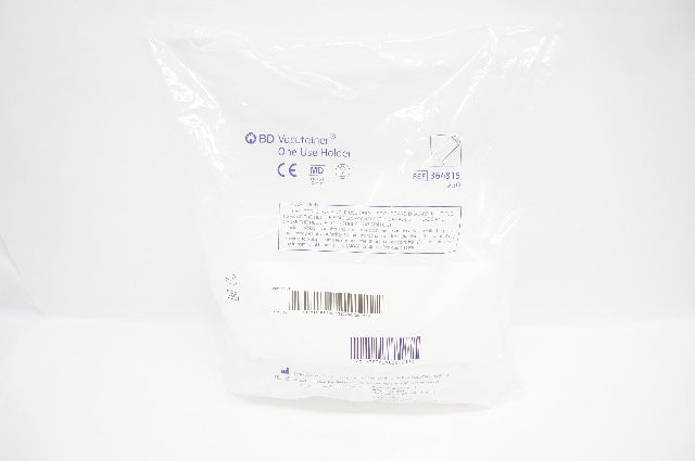 BD 364815 Vacutainer One Use Holder - Pack of 250