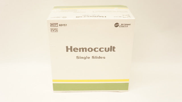 Beckman Coulter 60151 Hemoccult Single Slides, Kit