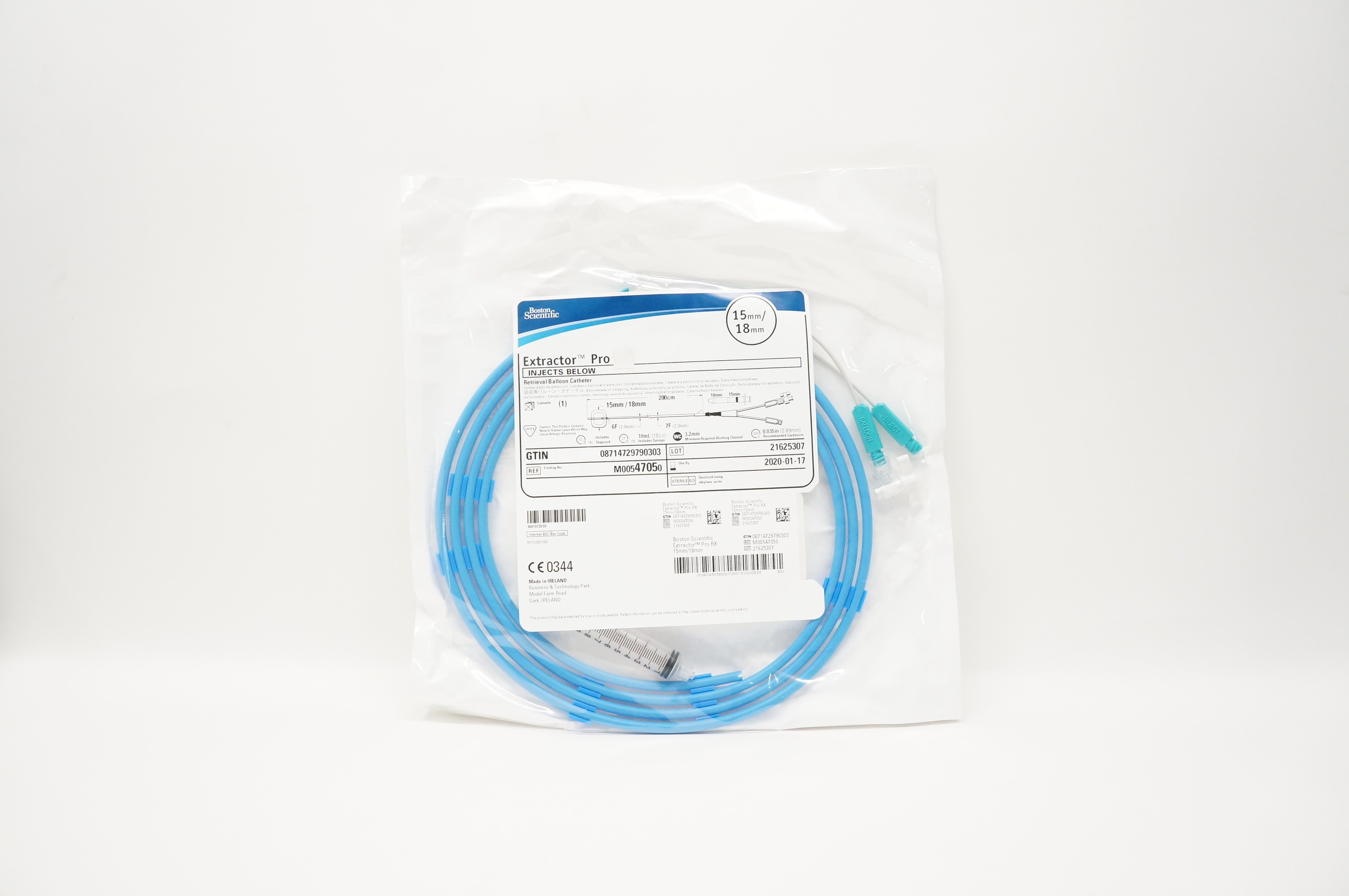 Boston Scientific 4705 Extractor Pro RX Retrieval Balloon Cath.15 x 18mm (x)