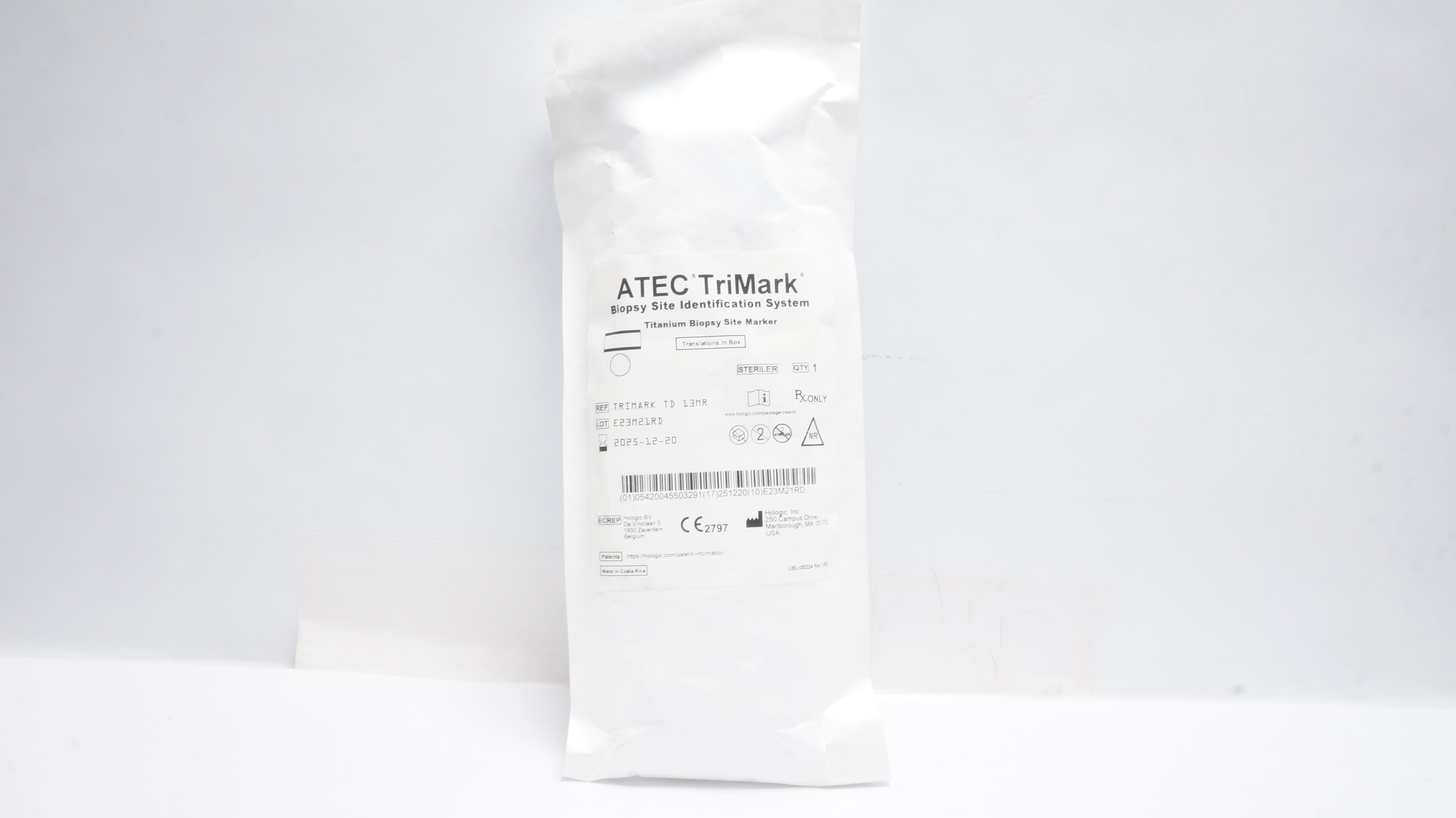Hologic TRIMARK TD 13MR ATEC TriMark Titanium Biopsy Site Marker
