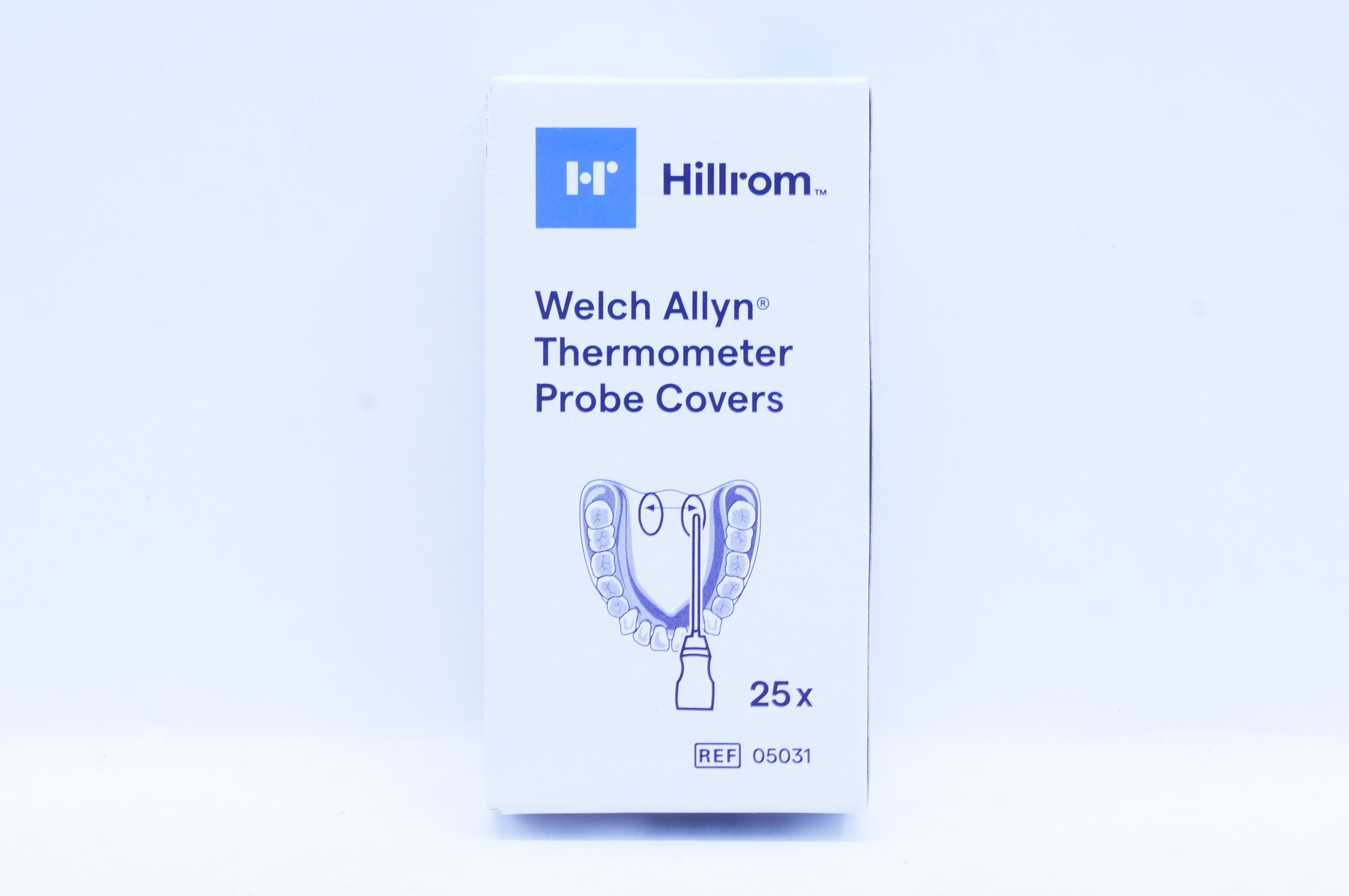 Welch Allyn 05031 Hillrom Thermometer Probe Covers - Box of 25