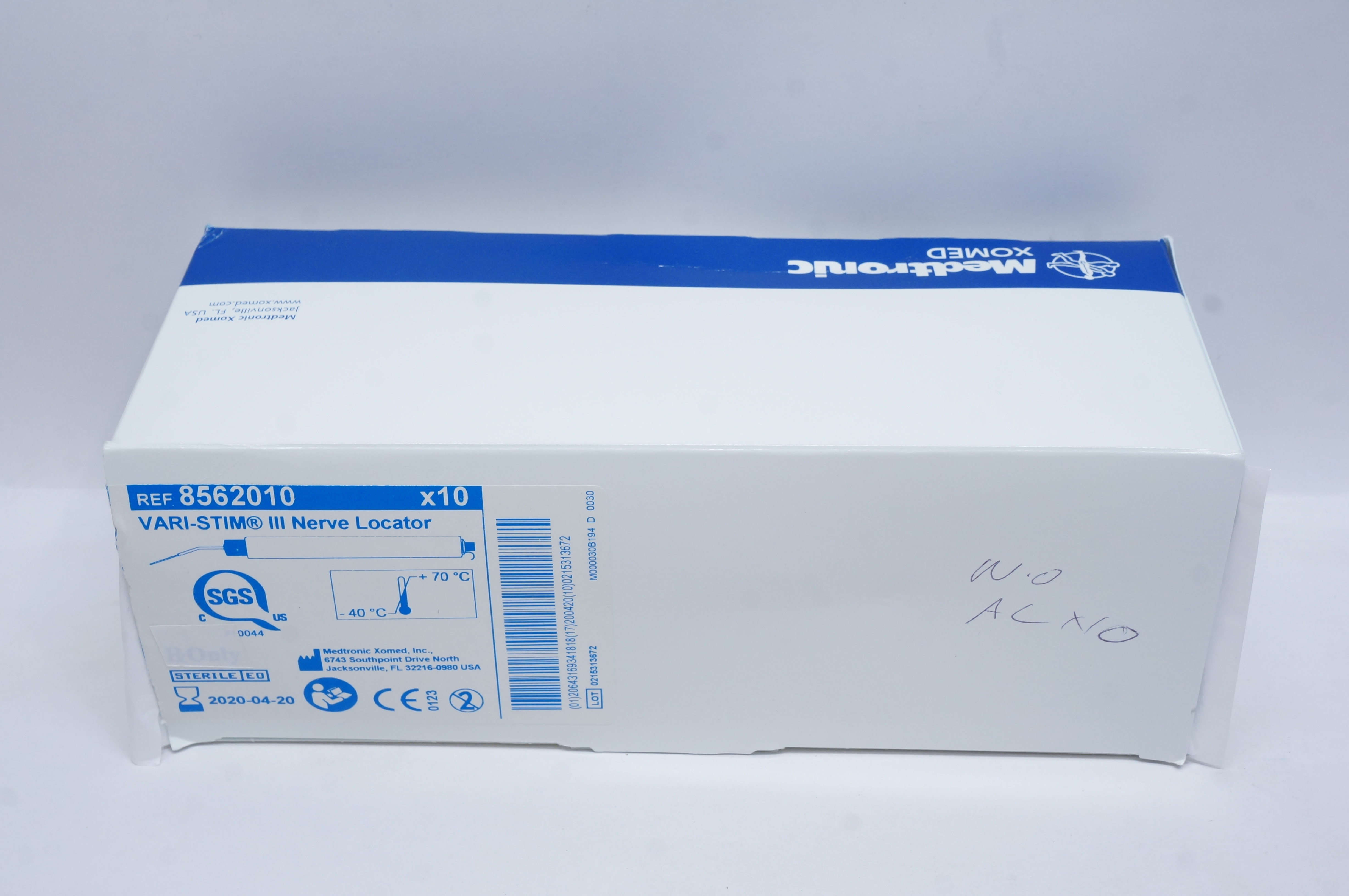 Medtronic 8562010 VARi-STIM III Nerve Locator (x) - Box of 10