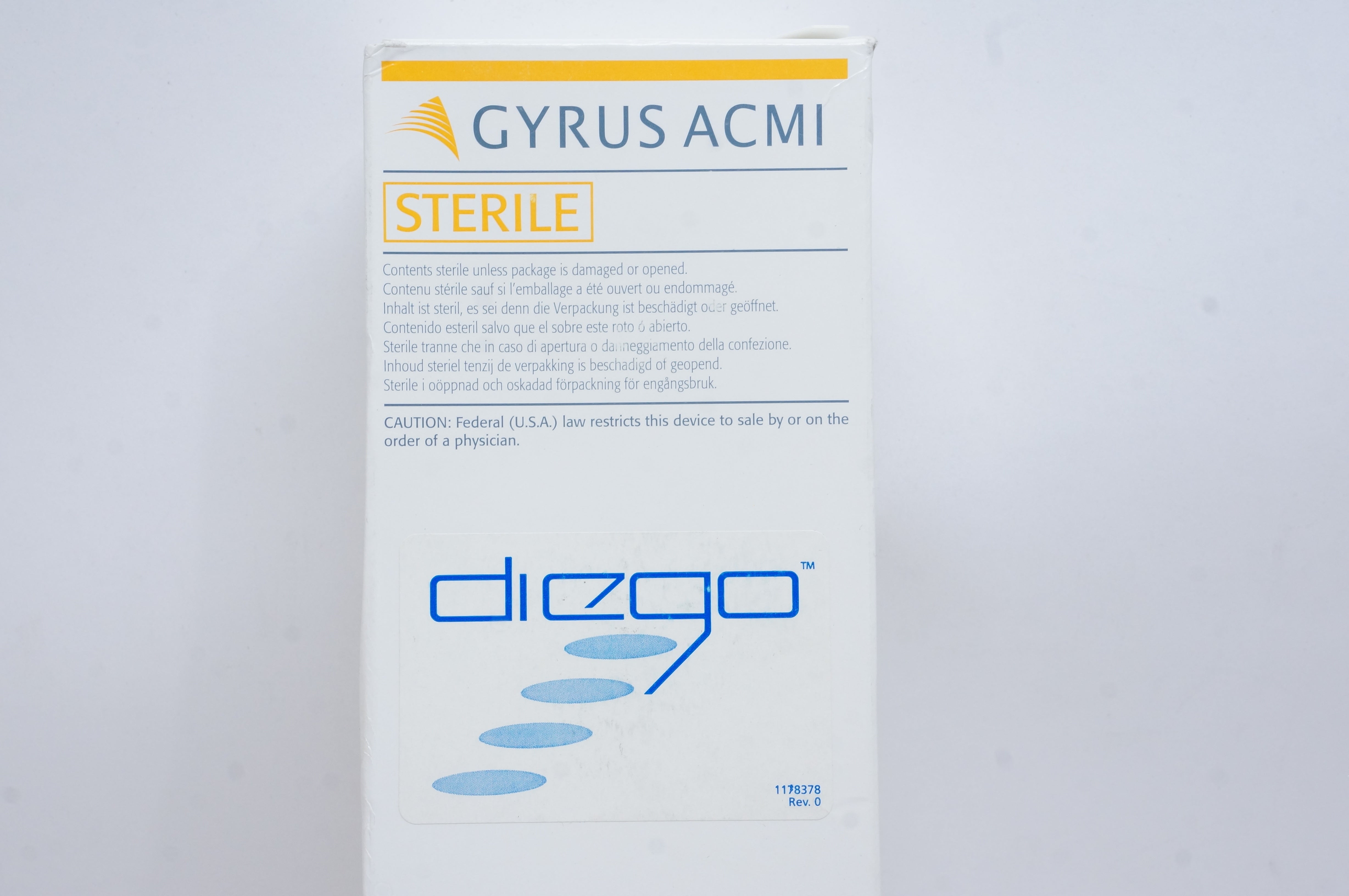 Gyrus ACMI 70138006 Diego Powered Dissector Adenoid Blade, Serrated 4mm Diam.(x)