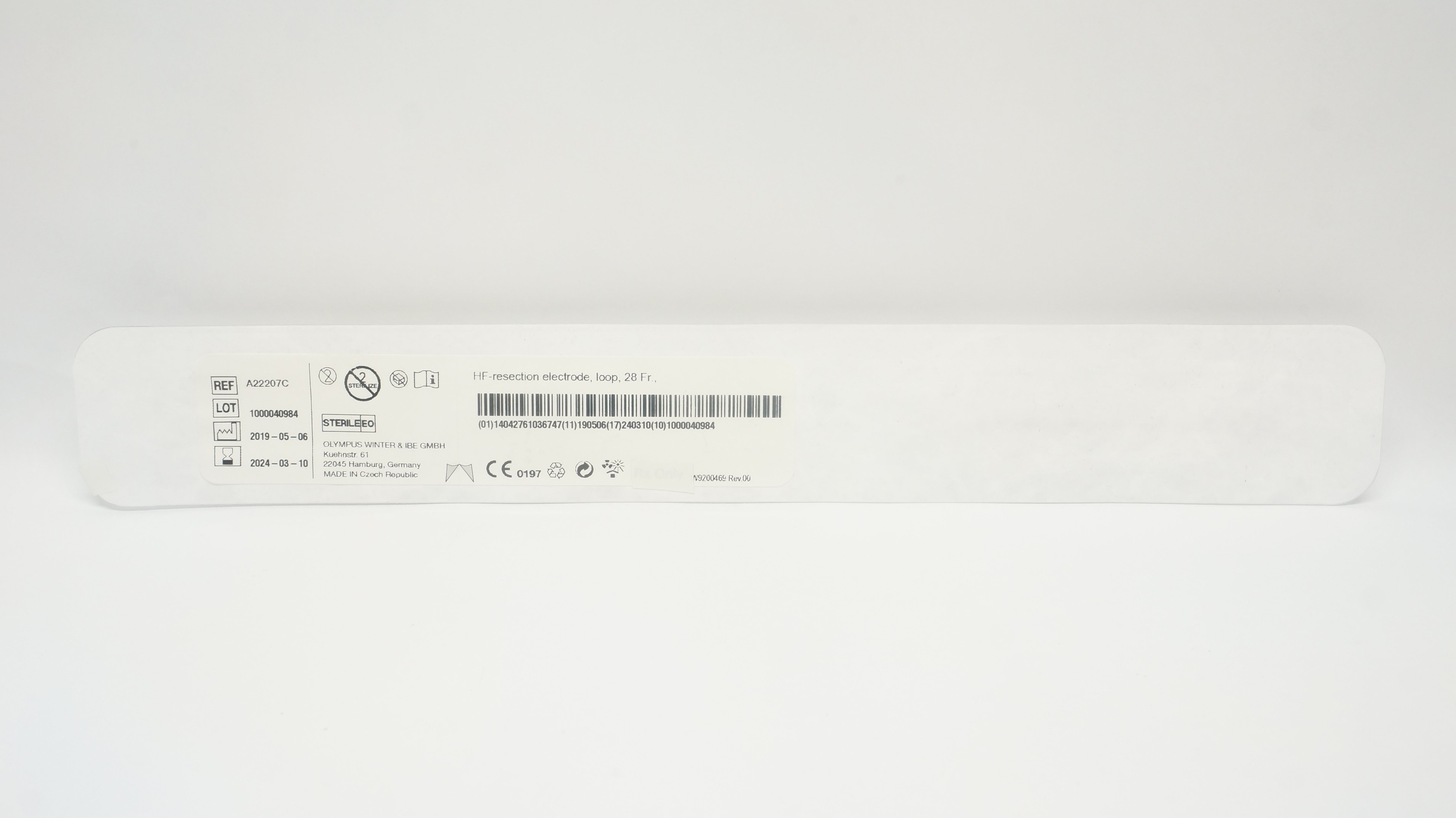 Olympus Winter A22207C HF - Resection Electrode Loop 28Fr