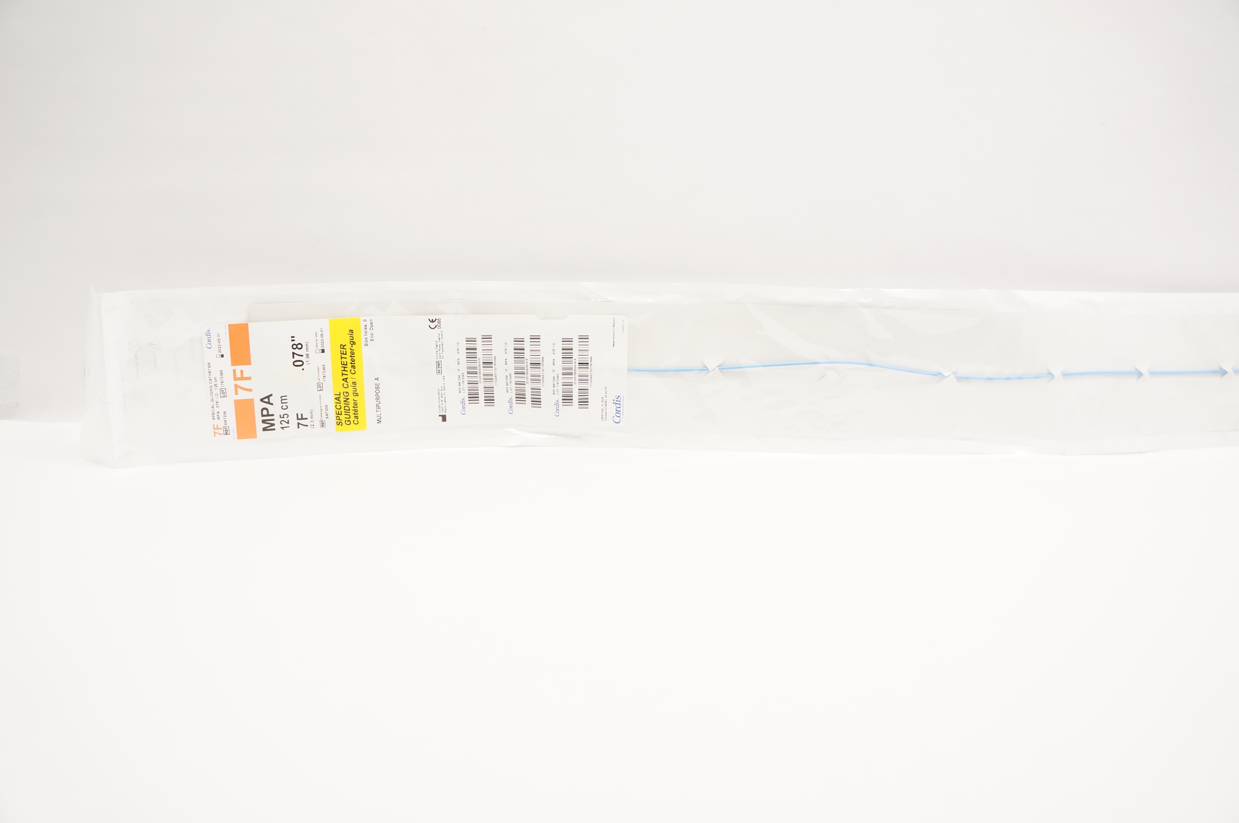 Cordis SM7206 Special Guiding Cath. MPA 7F x 0.78In x 125cm x  (x)