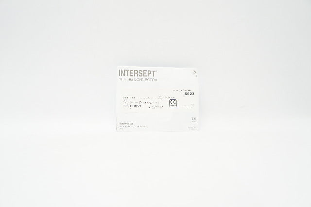 Medtronic 6023 Intersept Straight Connector Luer Lock 3/8x3/8in (x)