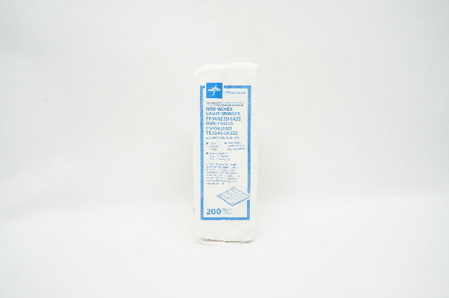 Medline NON25223 Non-Woven Gauze Sponges 3-Ply, 2 inch x 2 inch - Pack of 200