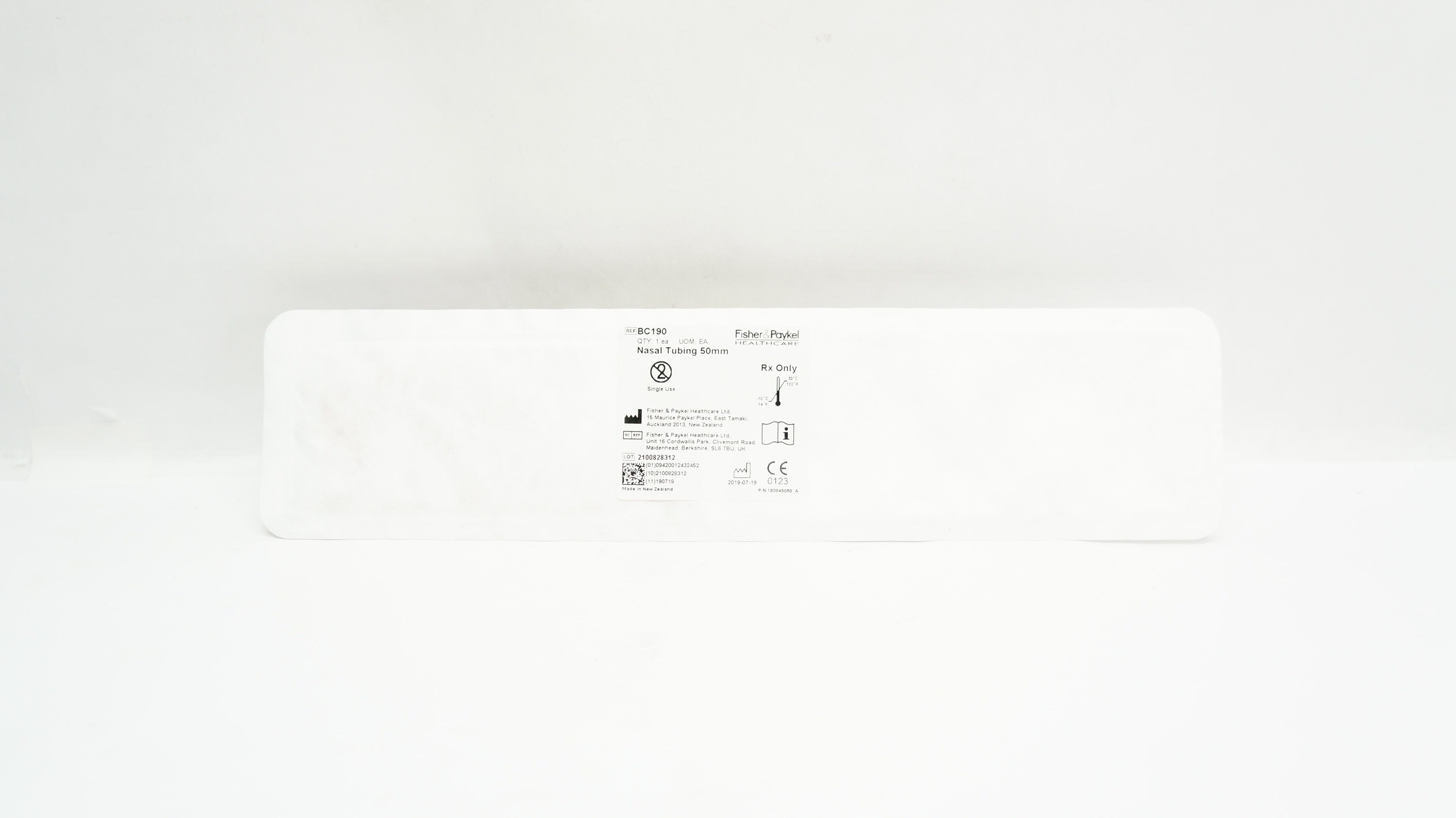 Fisher&Paykel BC190 Nasal Tubing 50mm